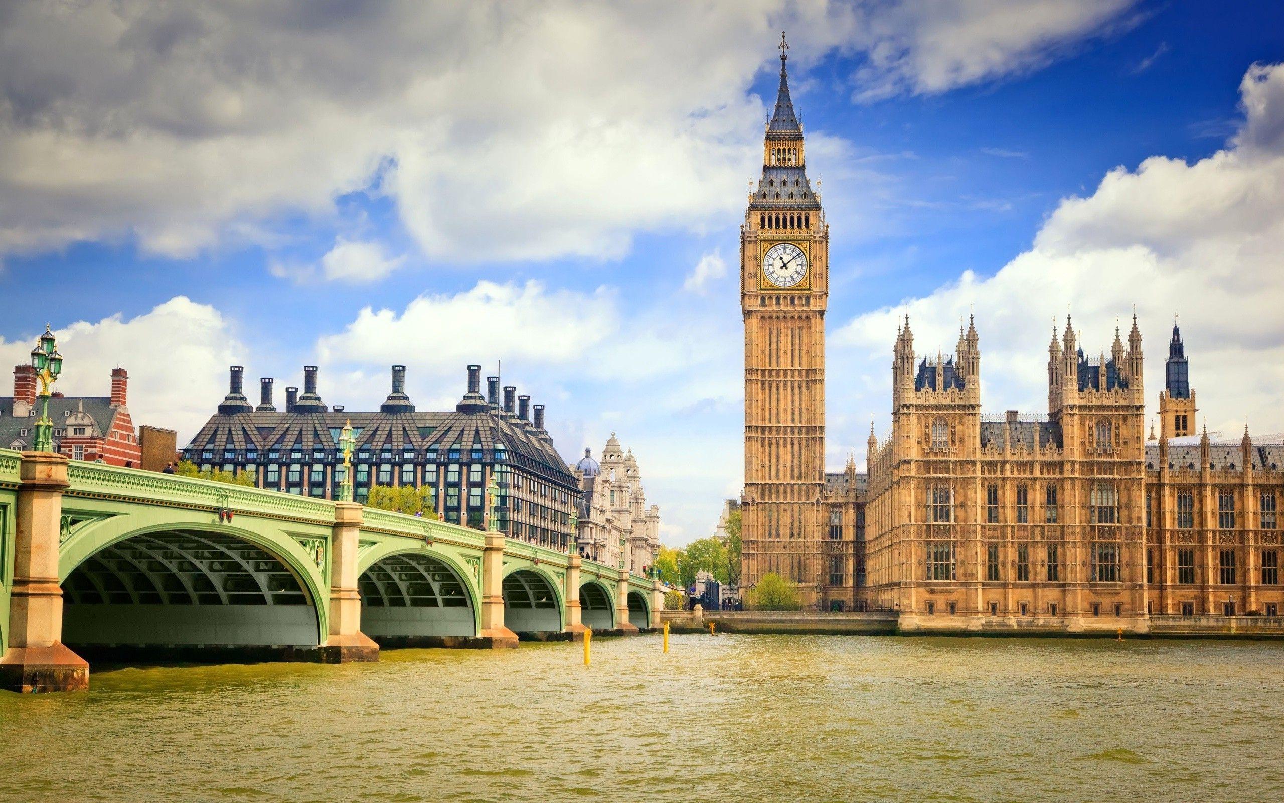 2560x1600 london river thames westminster big ben bridge