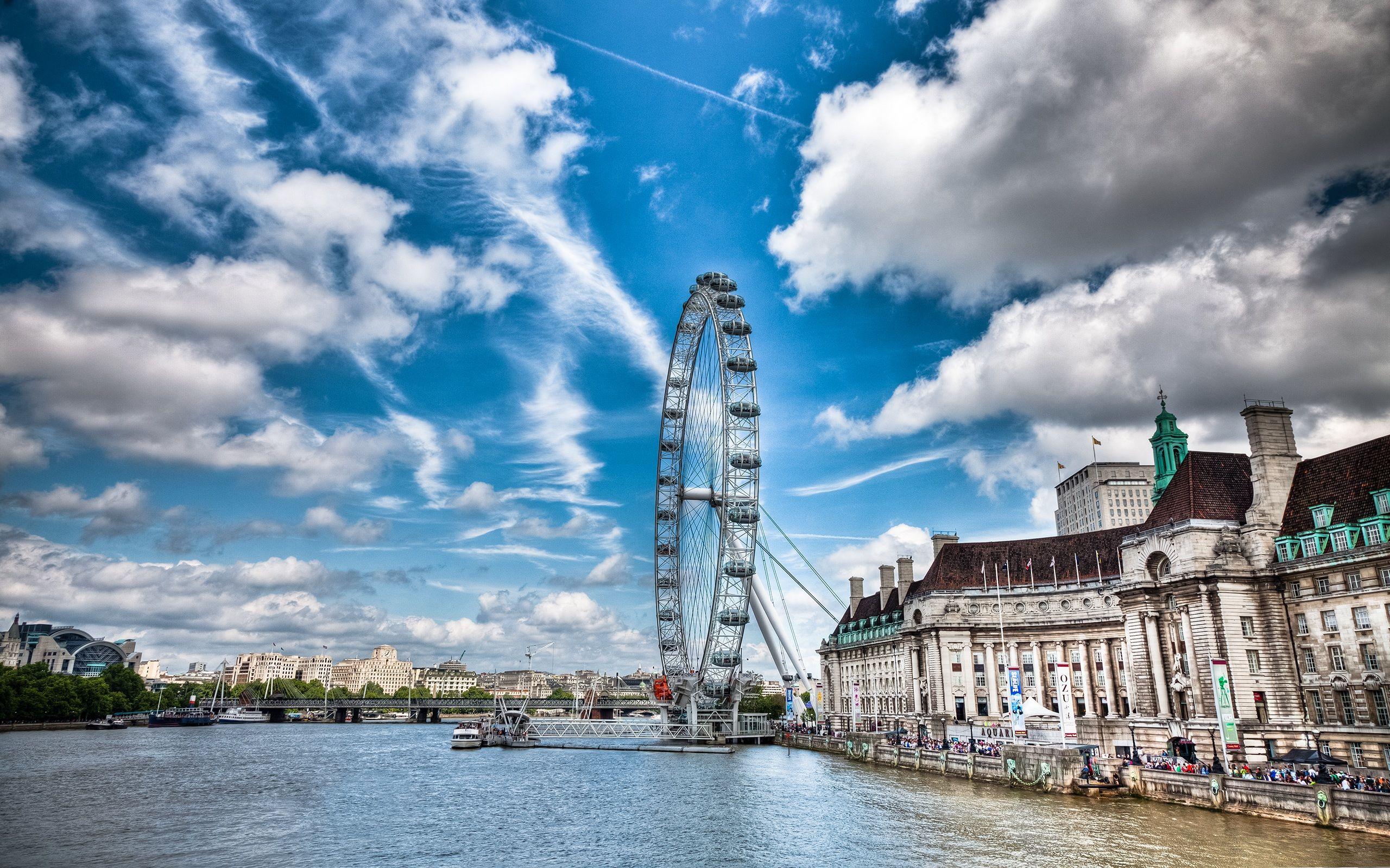 2560x1600 London Eye Wallpaper