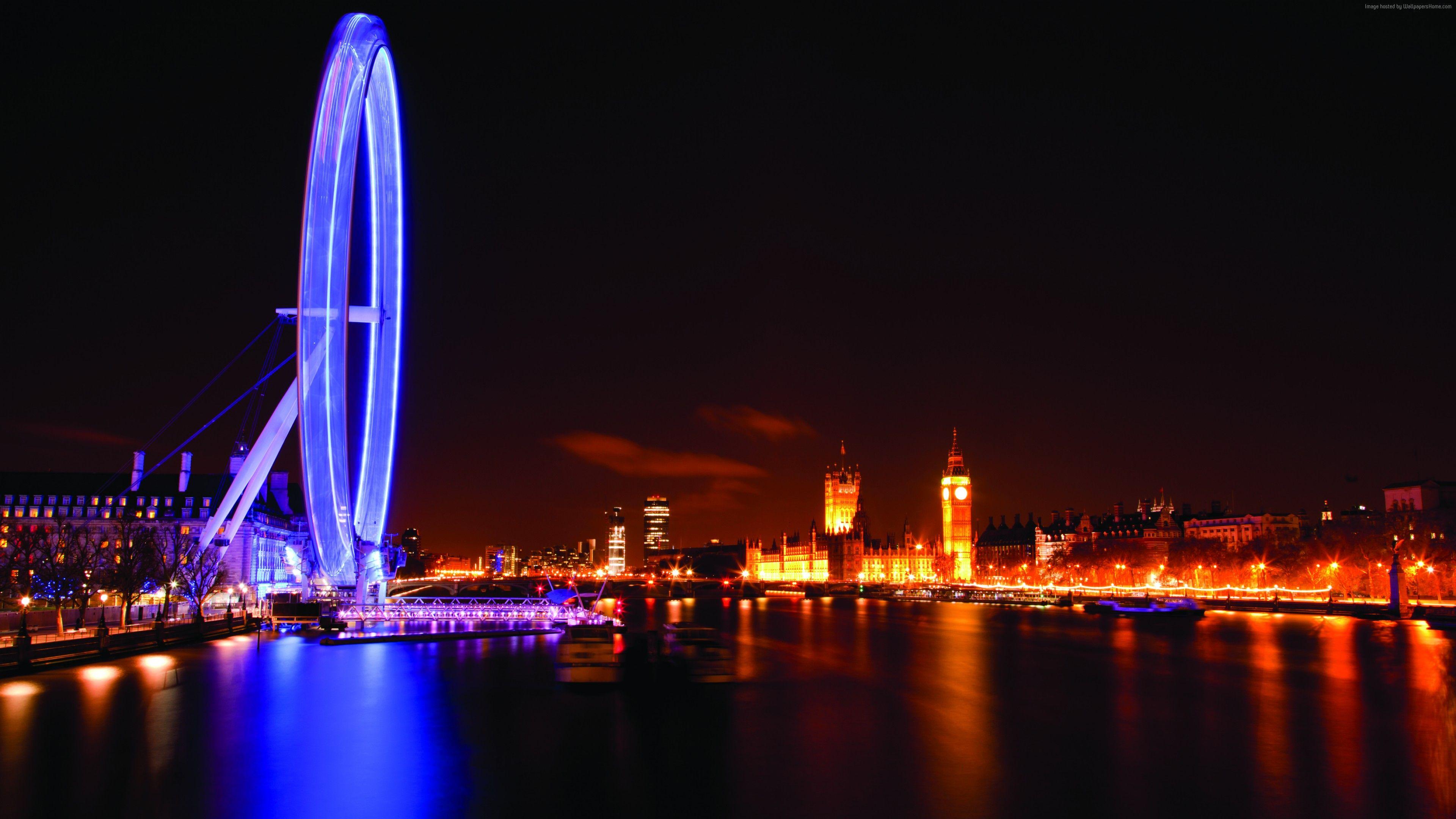 3840x2160 London Eye
