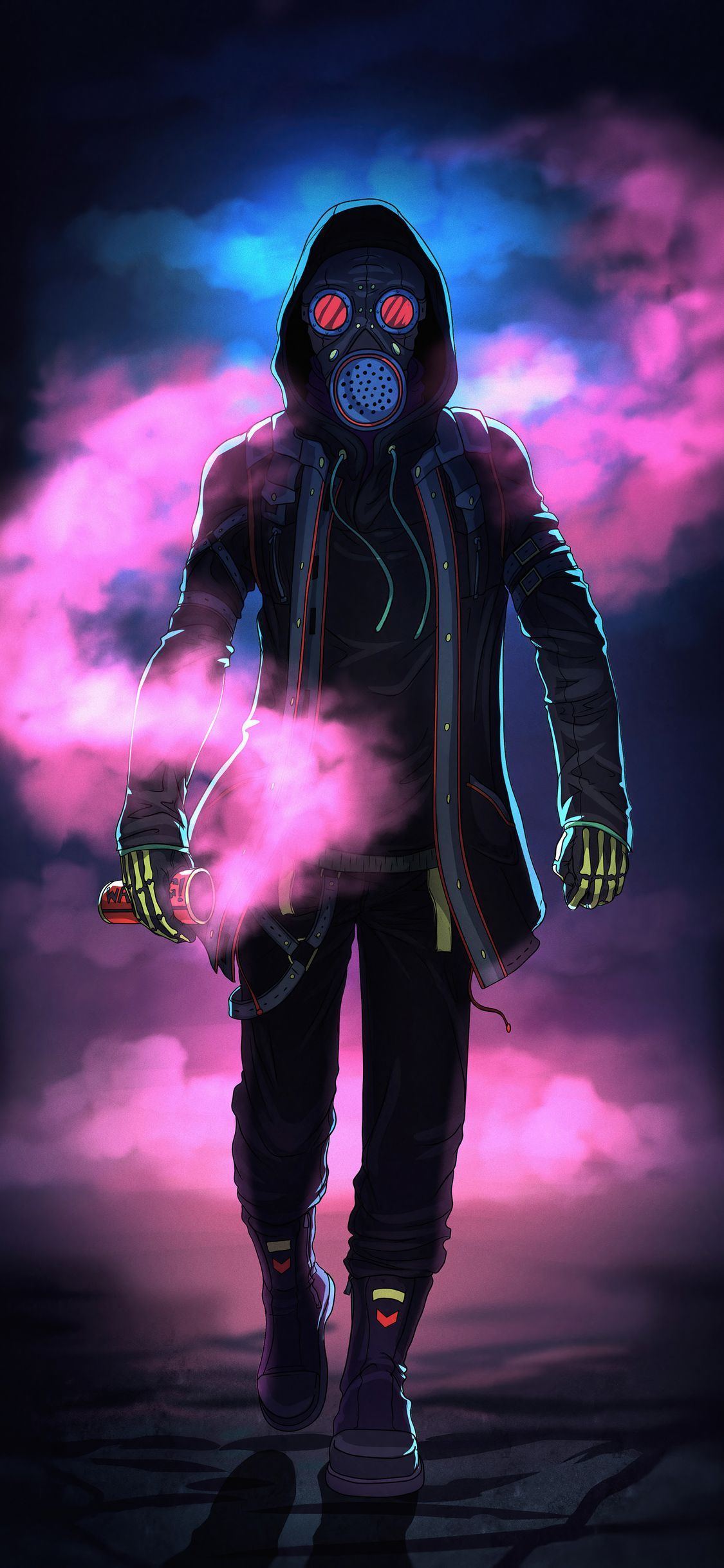 1125x2436 X Mask Wallpaper