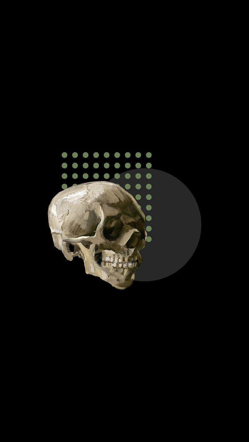 800x1422 Skull Wallpaper Image. Free Photo