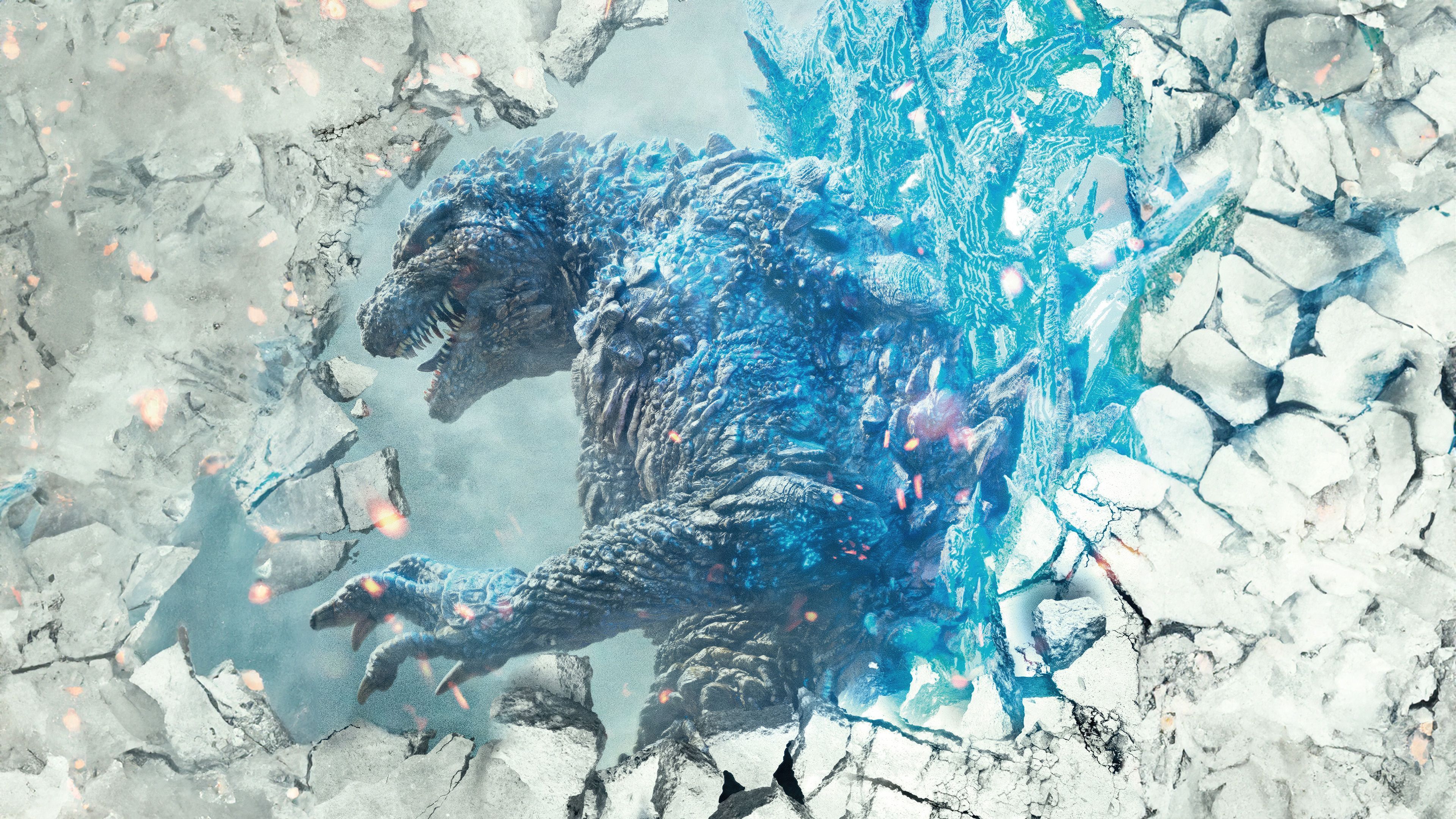 3840x2160 Godzilla Minus One Wallpaper