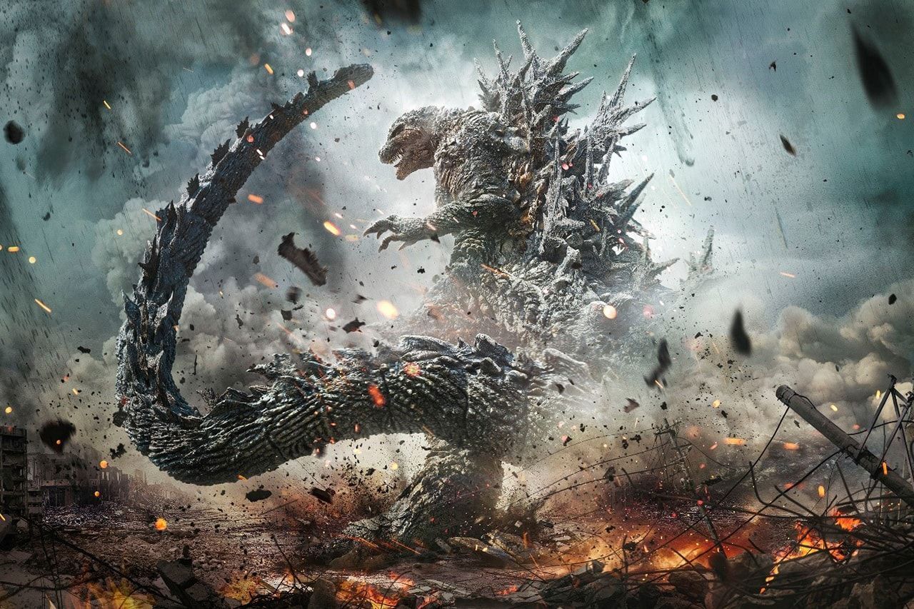 1280x853 Godzilla Minus One' Full Body Reveal Key Visual