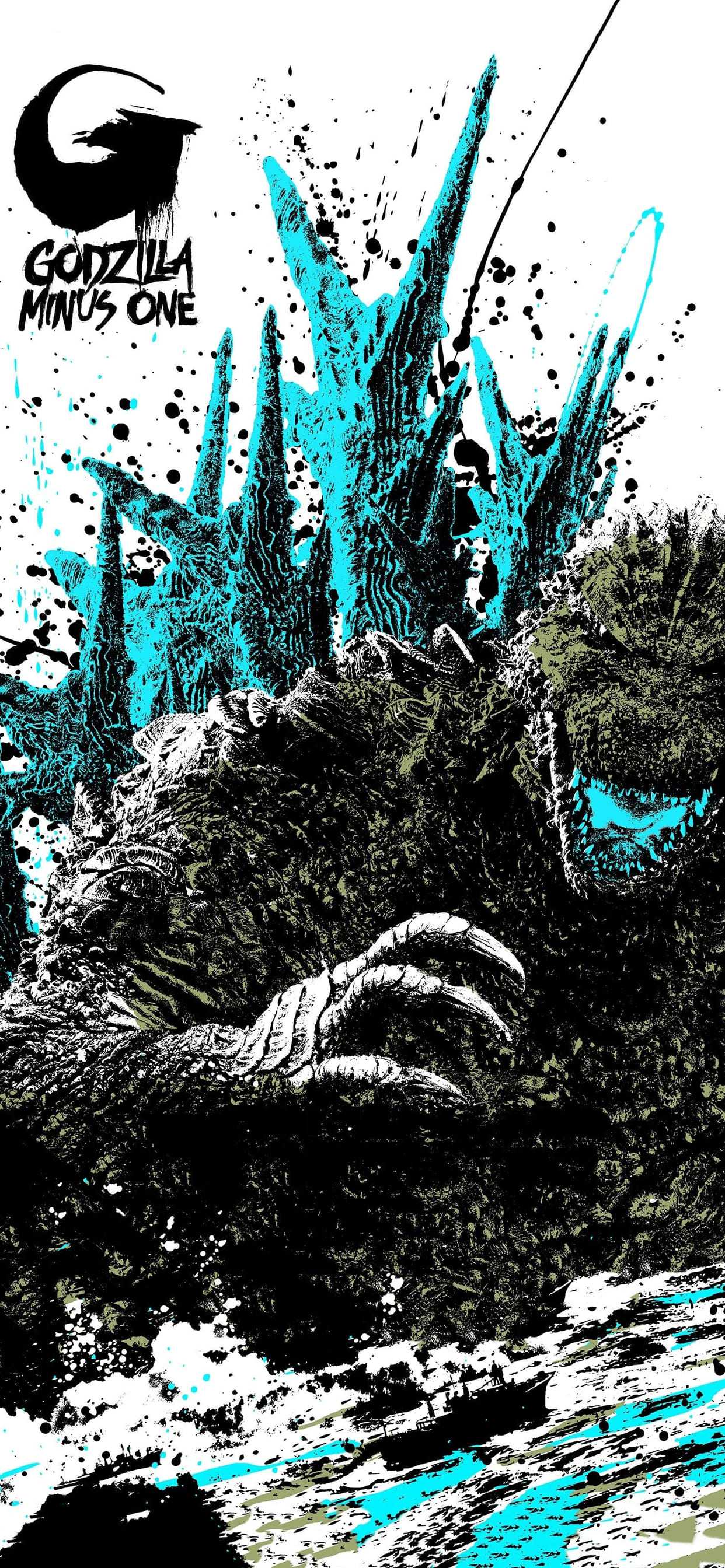 1242x2688 Godzilla Minus One Wallpaper