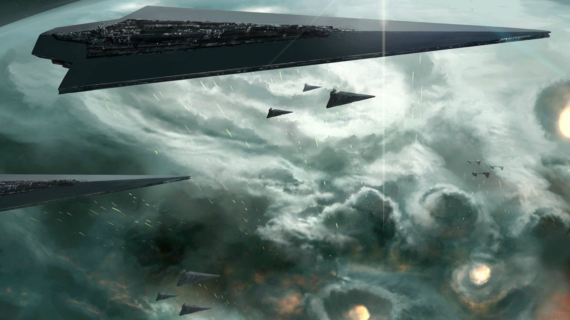 1920x1080 Super Star Destroyer Executor Wallpaper