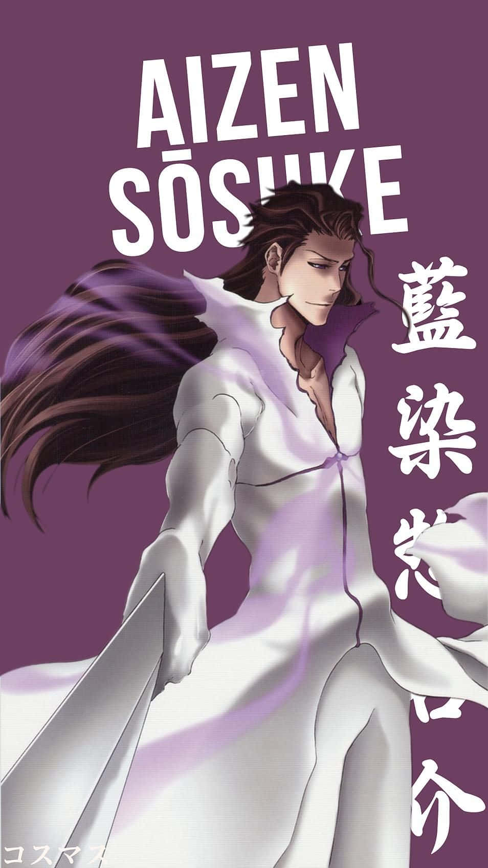 954x1696 Download Sosuke Aizen, the master deceiver of Hueco Mundo Wallpaper