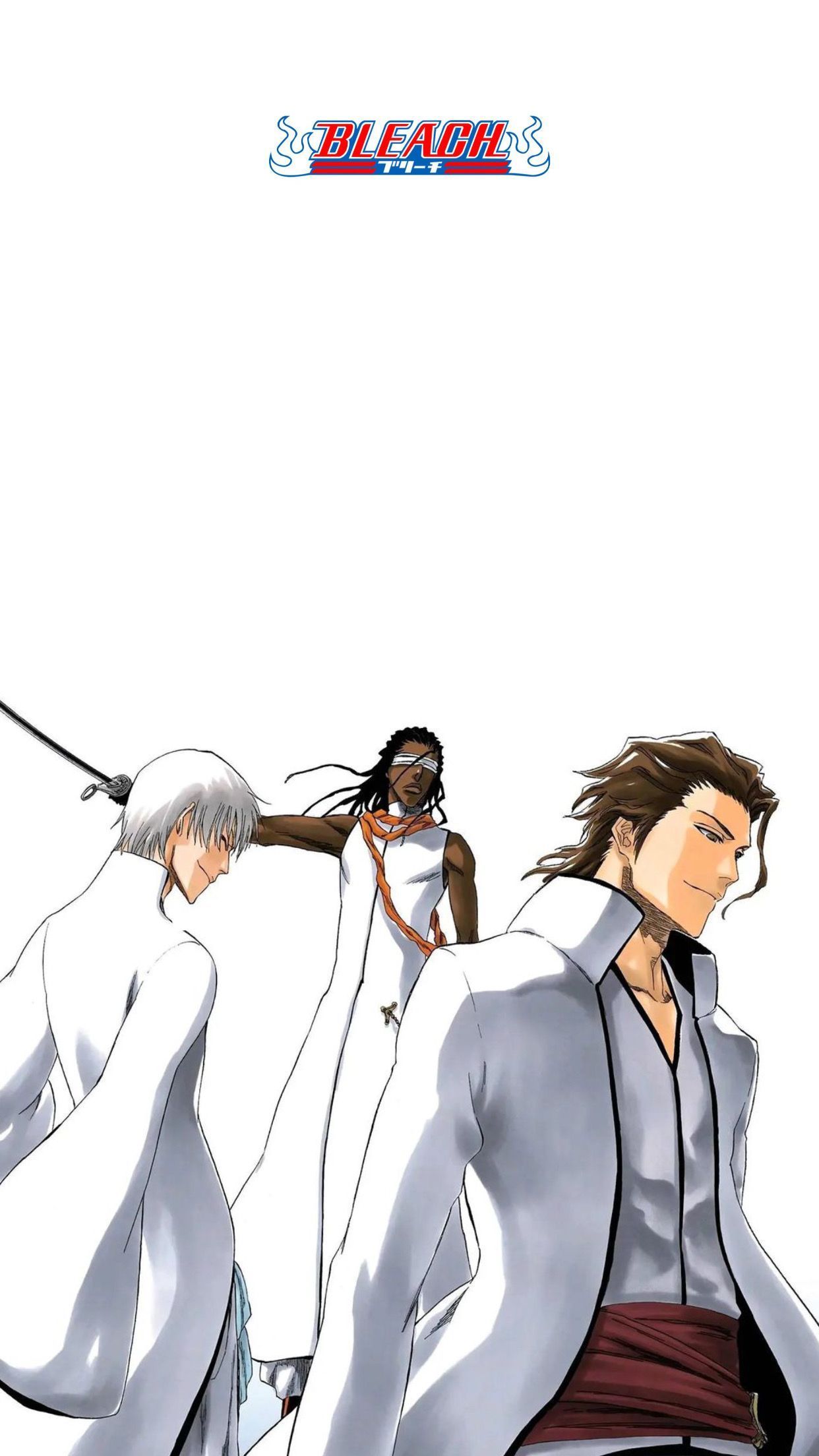 1242x2208 Aizen Gin and Tosen. Bleach anime ichigo, Bleach manga, Bleach anime