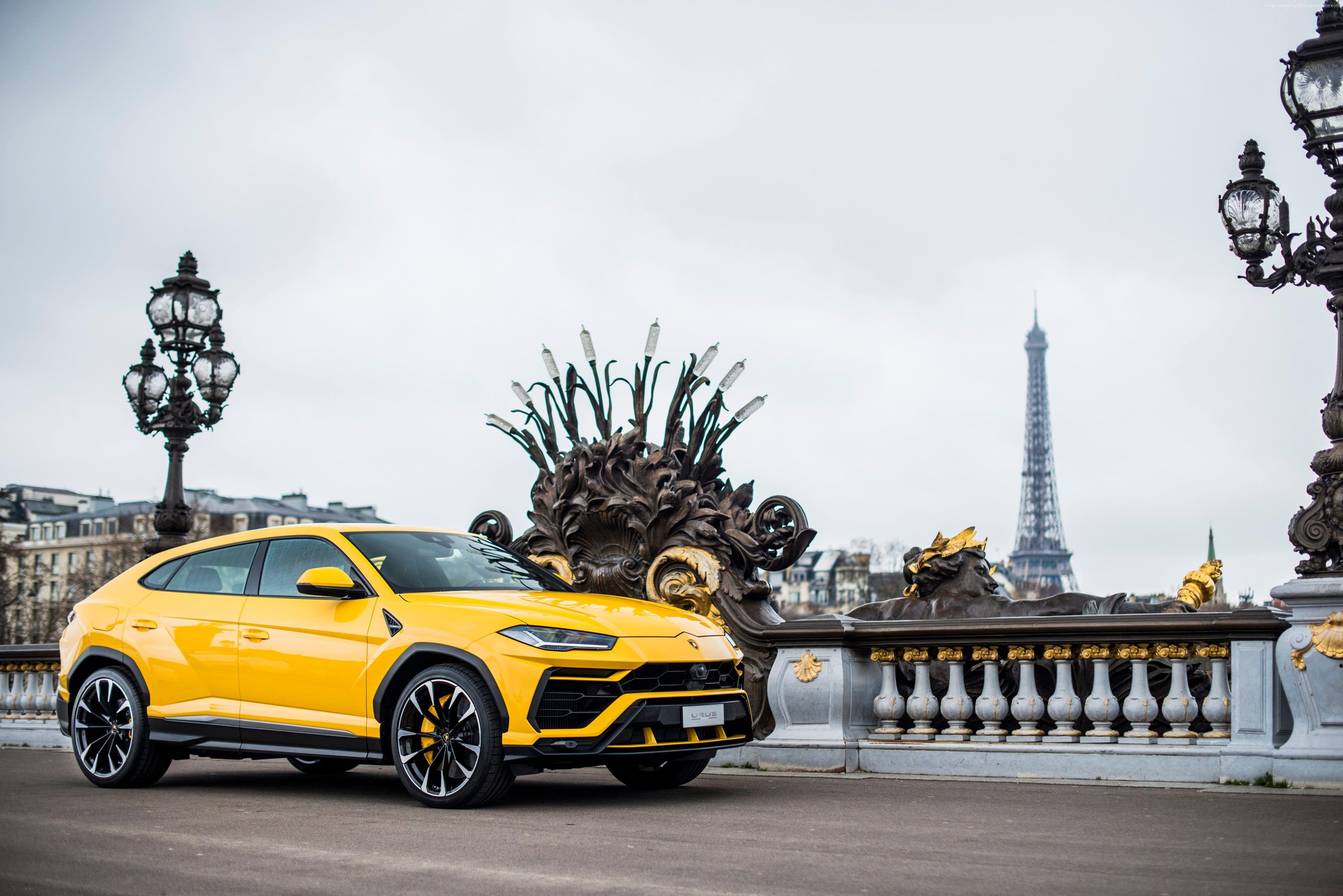 4096x2734 Yellow Lamborghini Urus, Lamborghini Urus, 2018 Cars, 4k HD