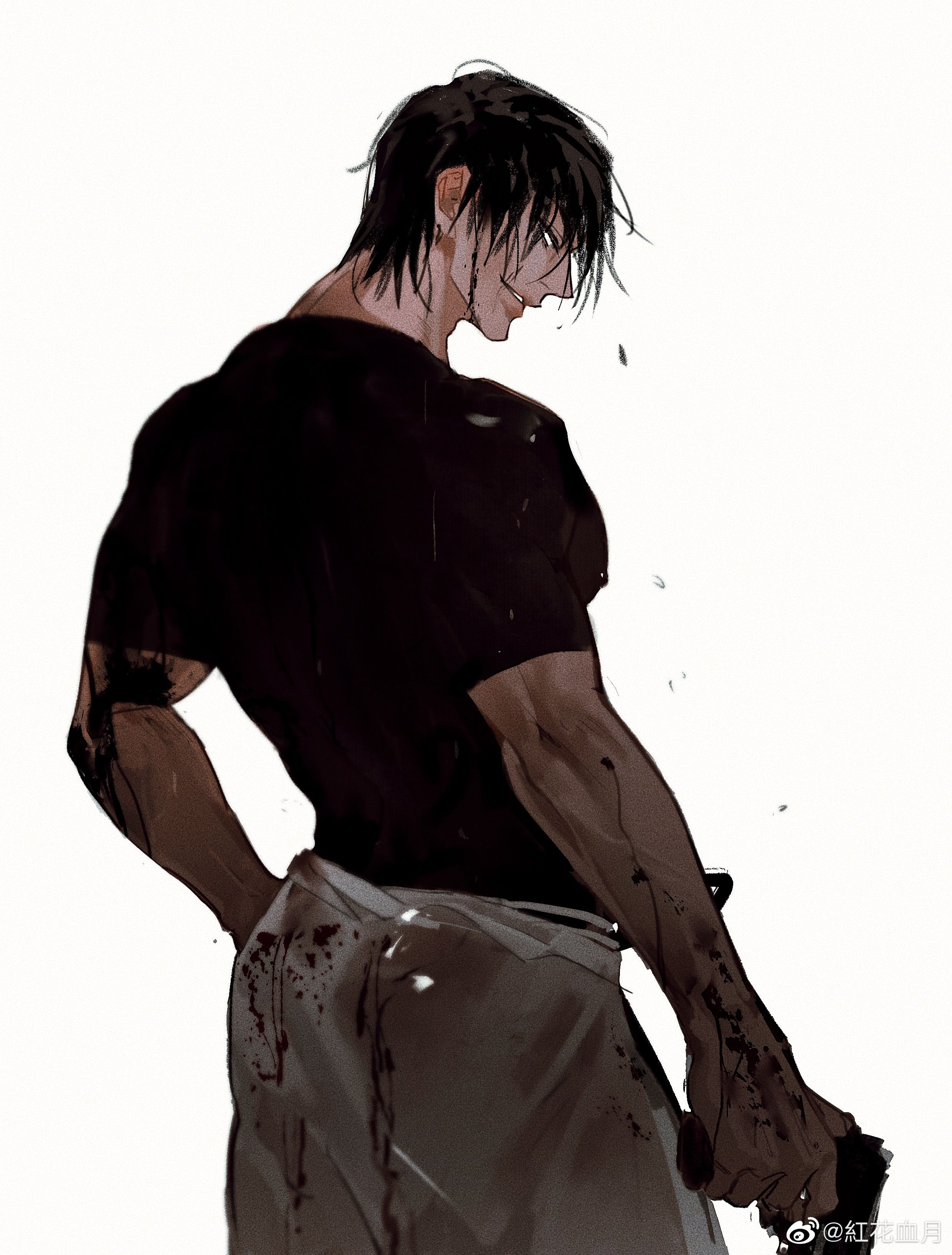 2480x3269 Toji Fushiguro (JJK) vs Tyrian Callows (RWBY)