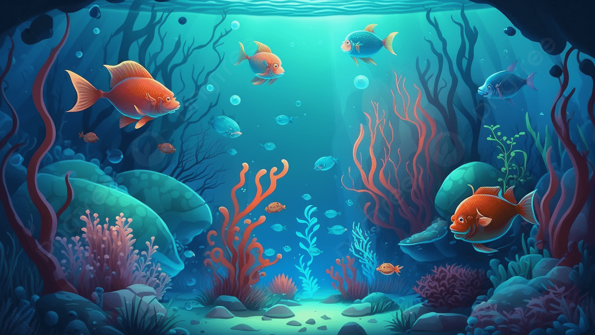 1200x675 Cartoon Underwater Background Image, HD Picture and Wallpaper For Free Download