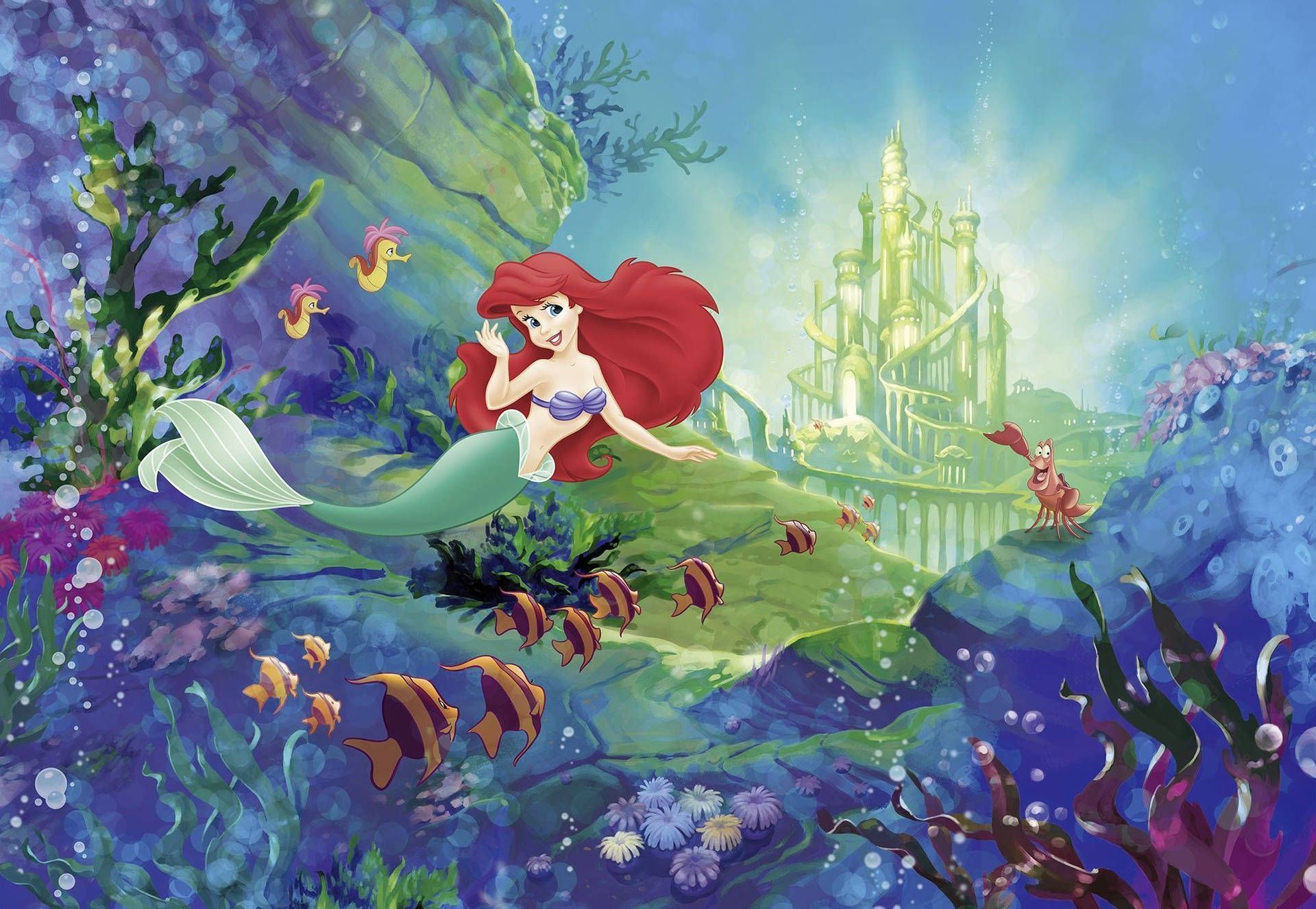 1920x1326 Download Under The Sea Of The Little Mermaid Wallpaper