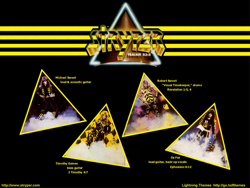 1024x768 Stryper (80s Christian rock band) : themeworld : Free Download, Borrow, and Streaming : Internet Archive