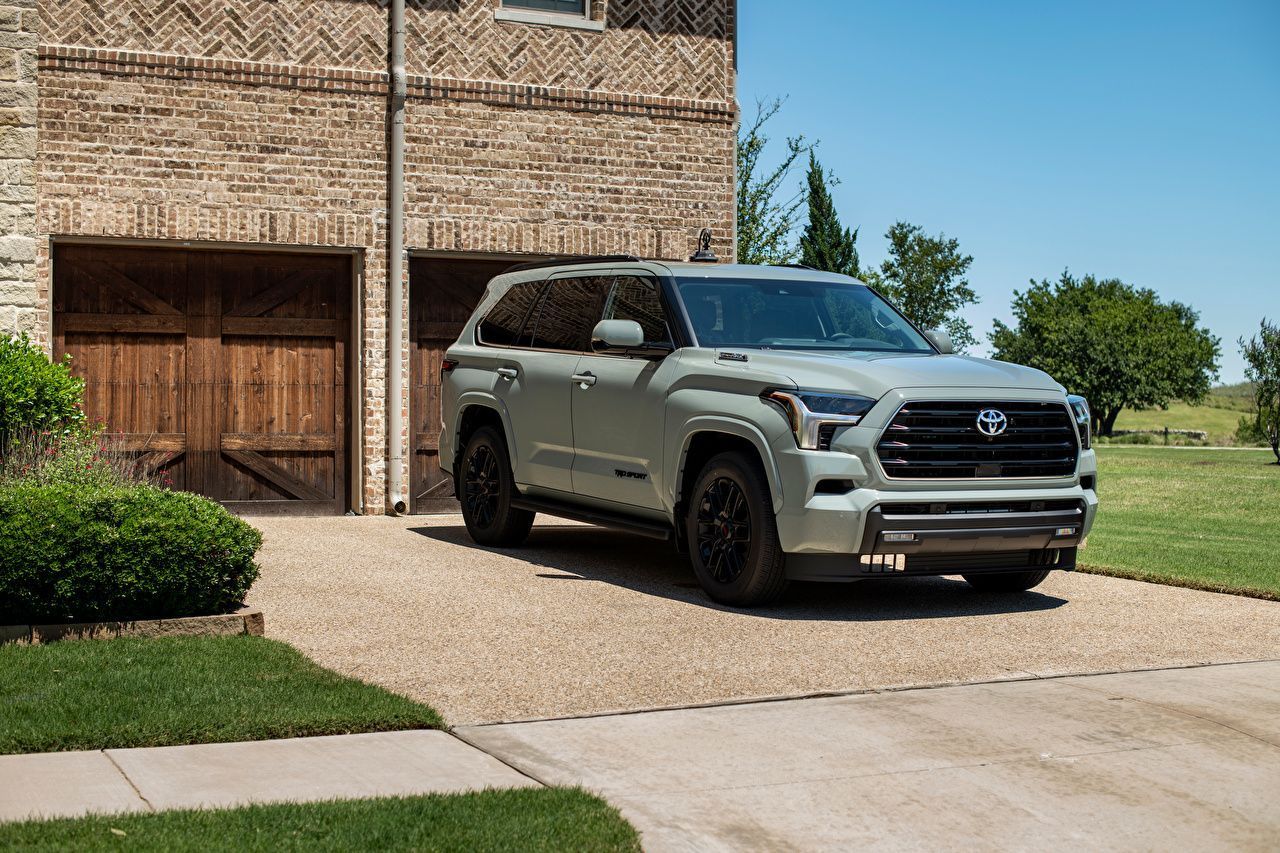 1280x853 Wallpaper Toyota Sport utility vehicle Sequoia SR5 TRD Sport