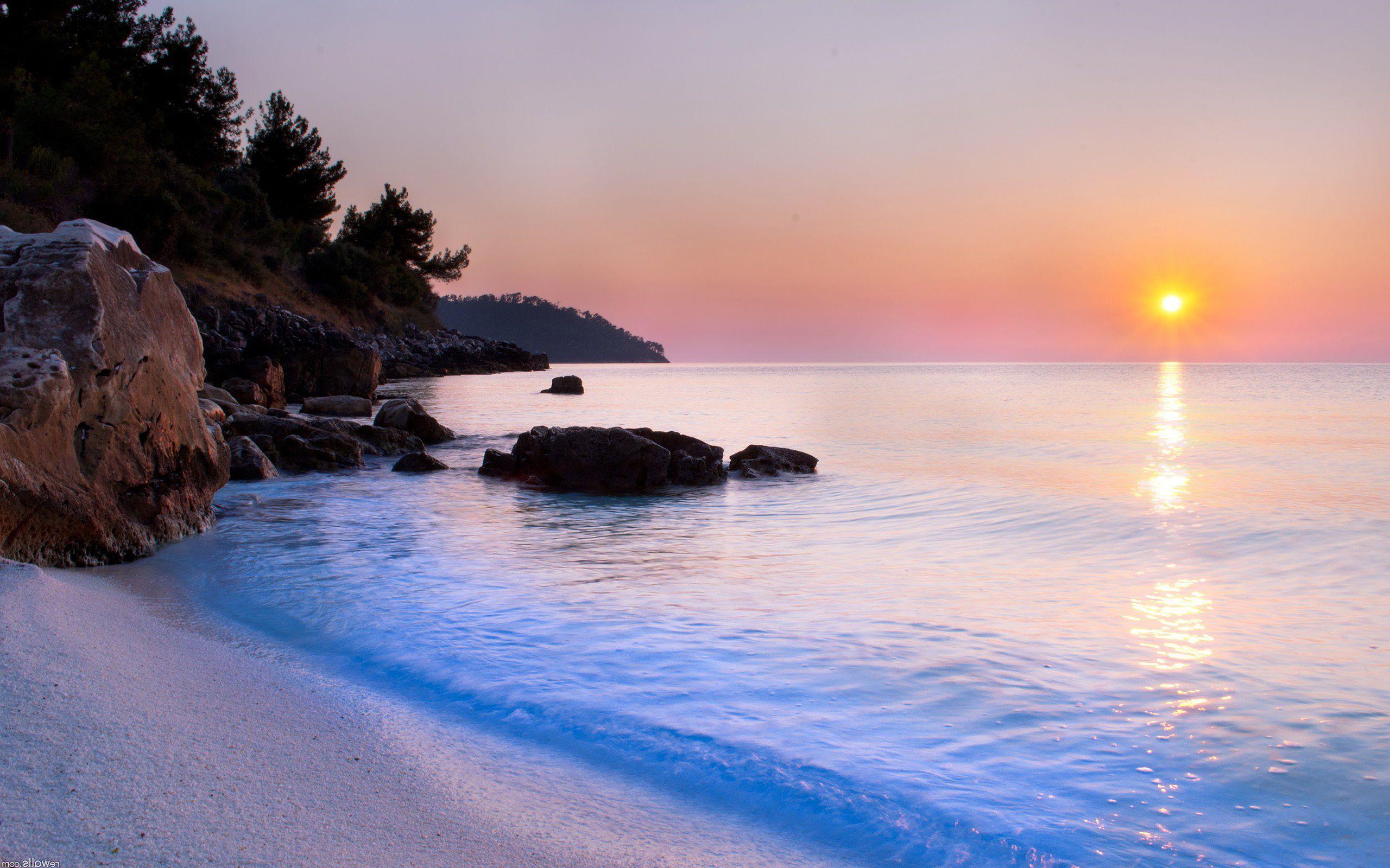 2560x1600 Beach At Night Tumblr