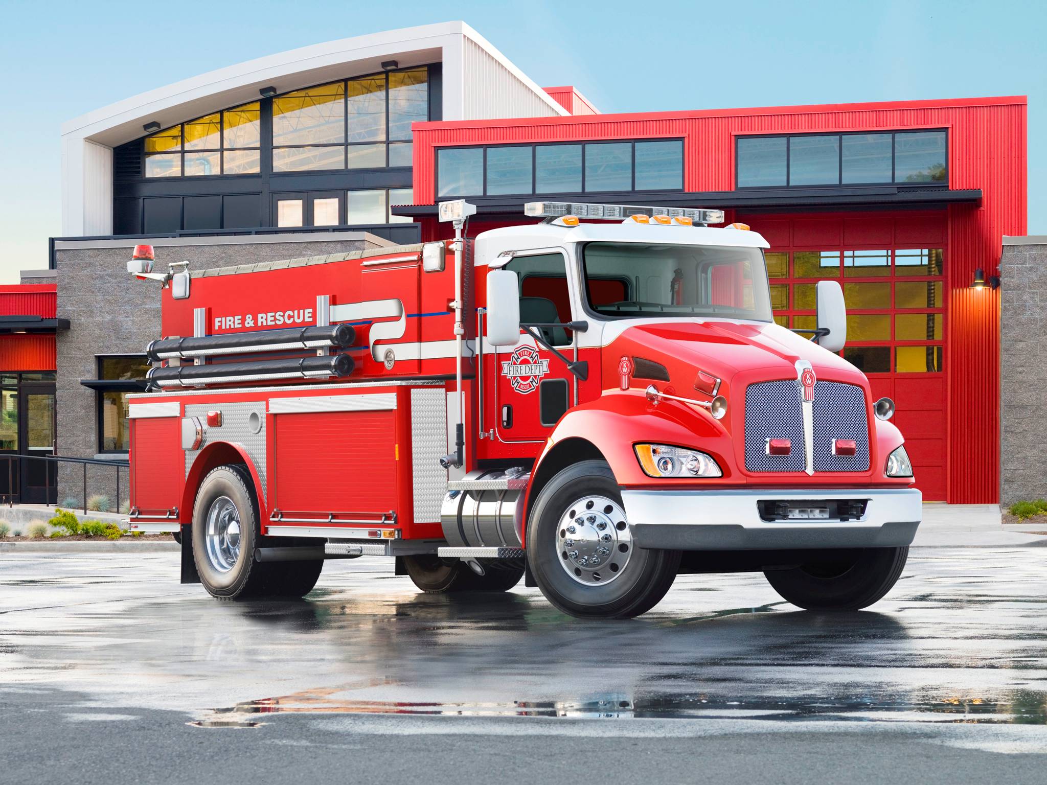 Fire Truck Wallpapers Top Free Fire Truck Backgrounds