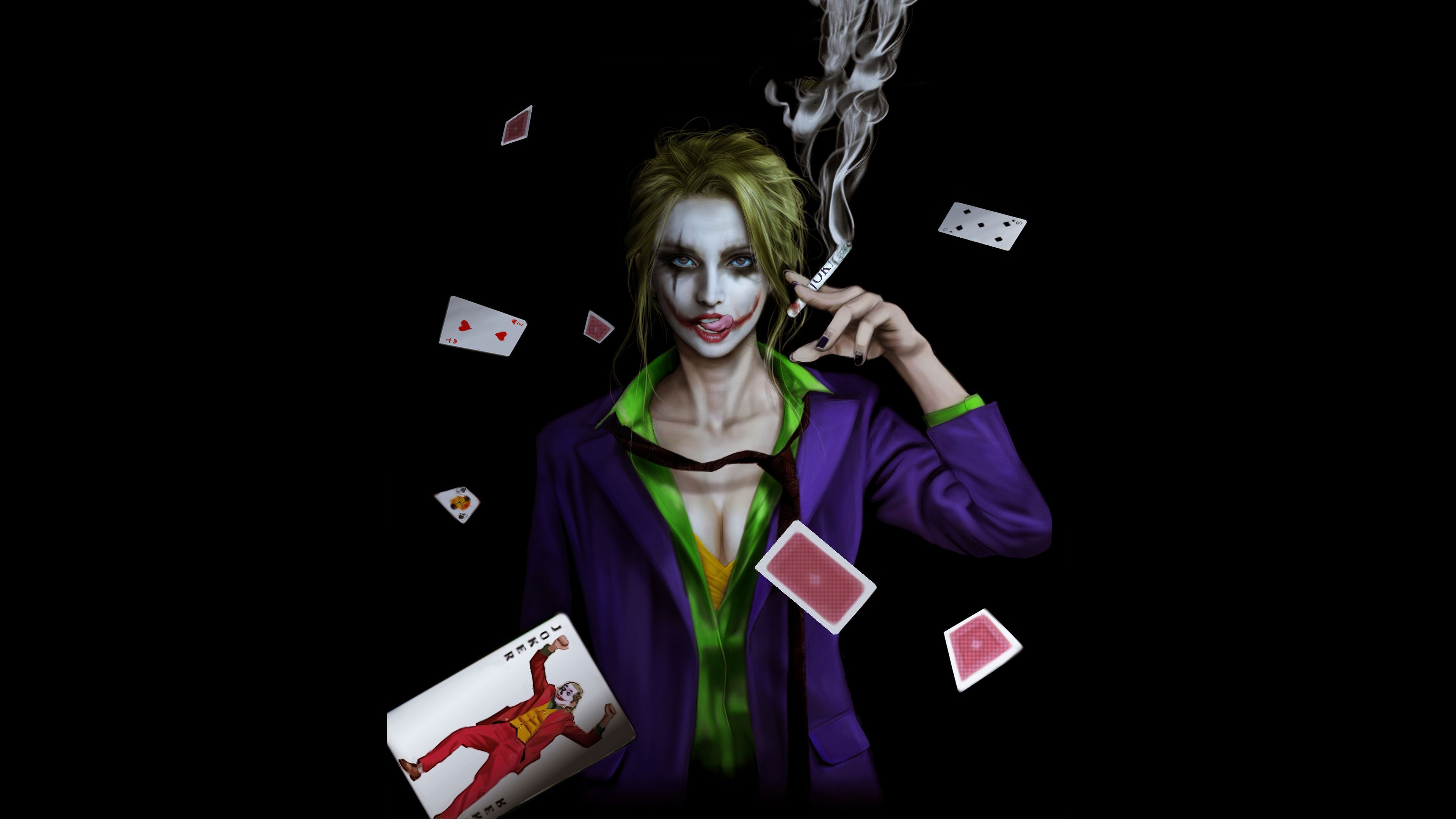 3840x2160 Comics Joker 4k Ultra HD Wallpaper