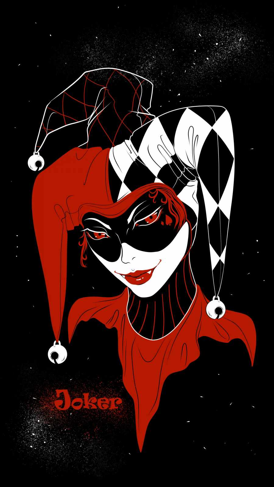 900x1600 Joker Girl iPhone Wallpaper iPhone Wallpaper