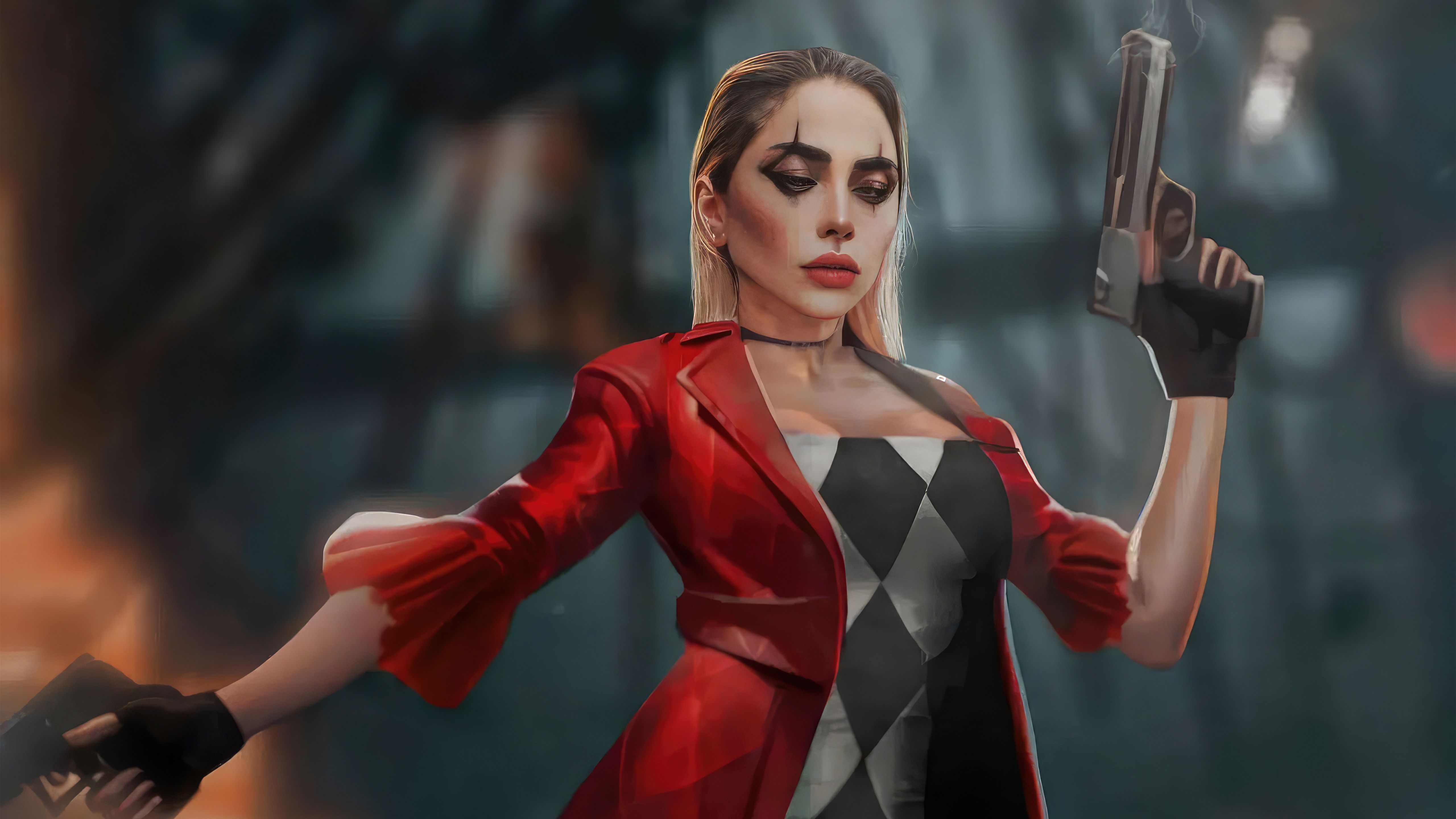 5120x2880 Lady Gaga As Harley Quinn In Joker 2 Wallpaper, HD Movies Wallpaper, 4k Wallpaper, Image, Background, Photos and Picture