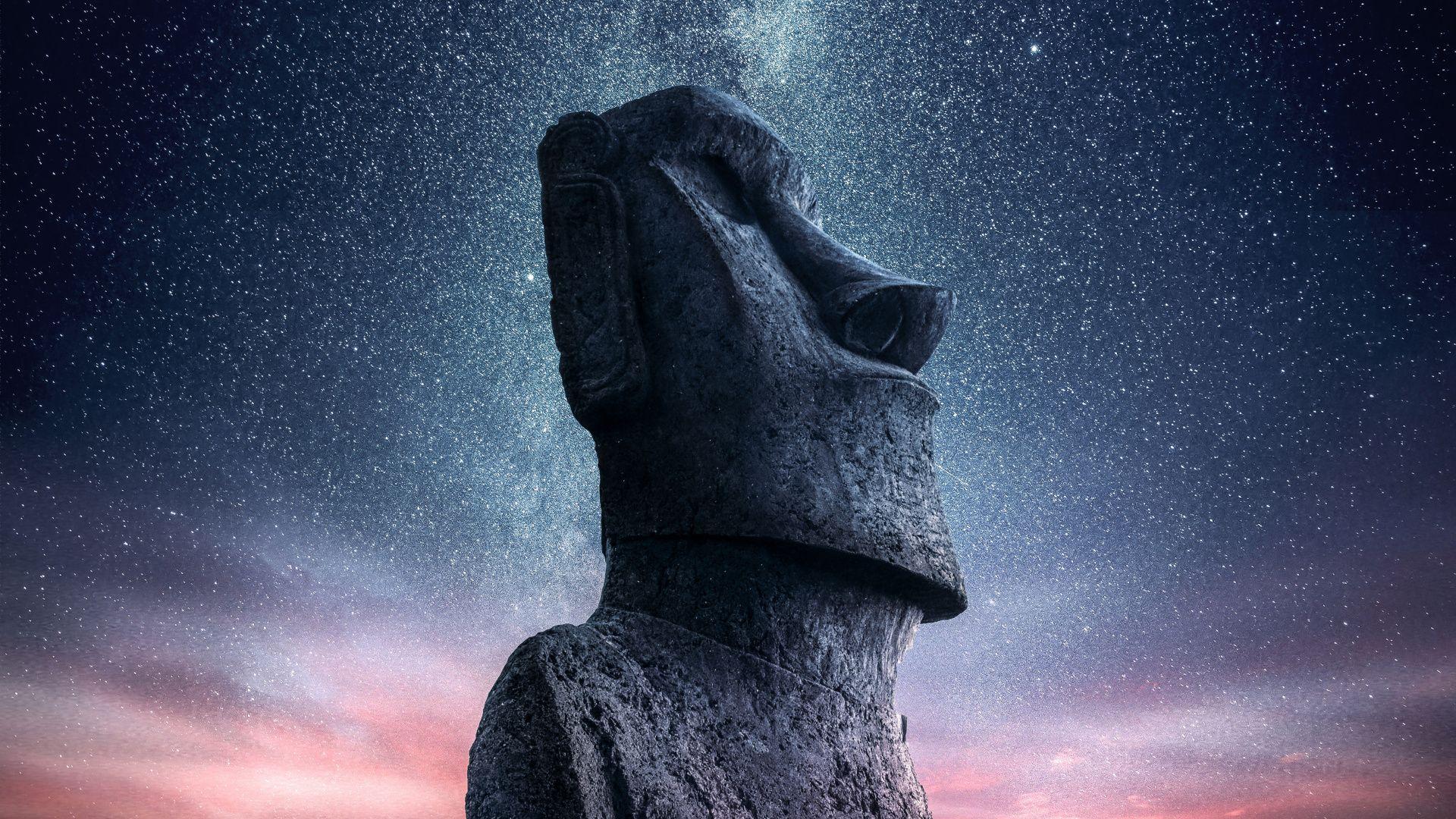 1920x1080 Easter Island Wallpaper