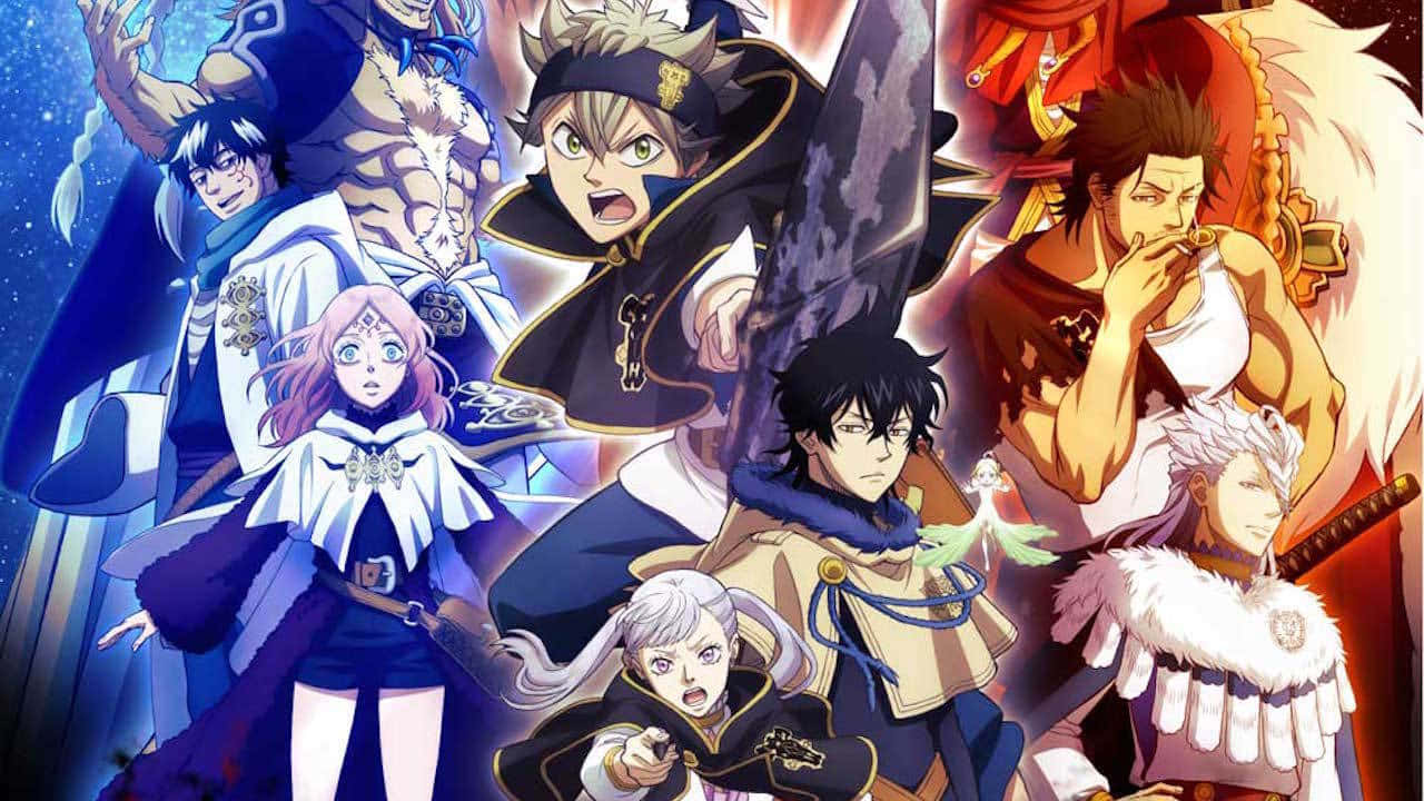 1280x720 Black Clover Background