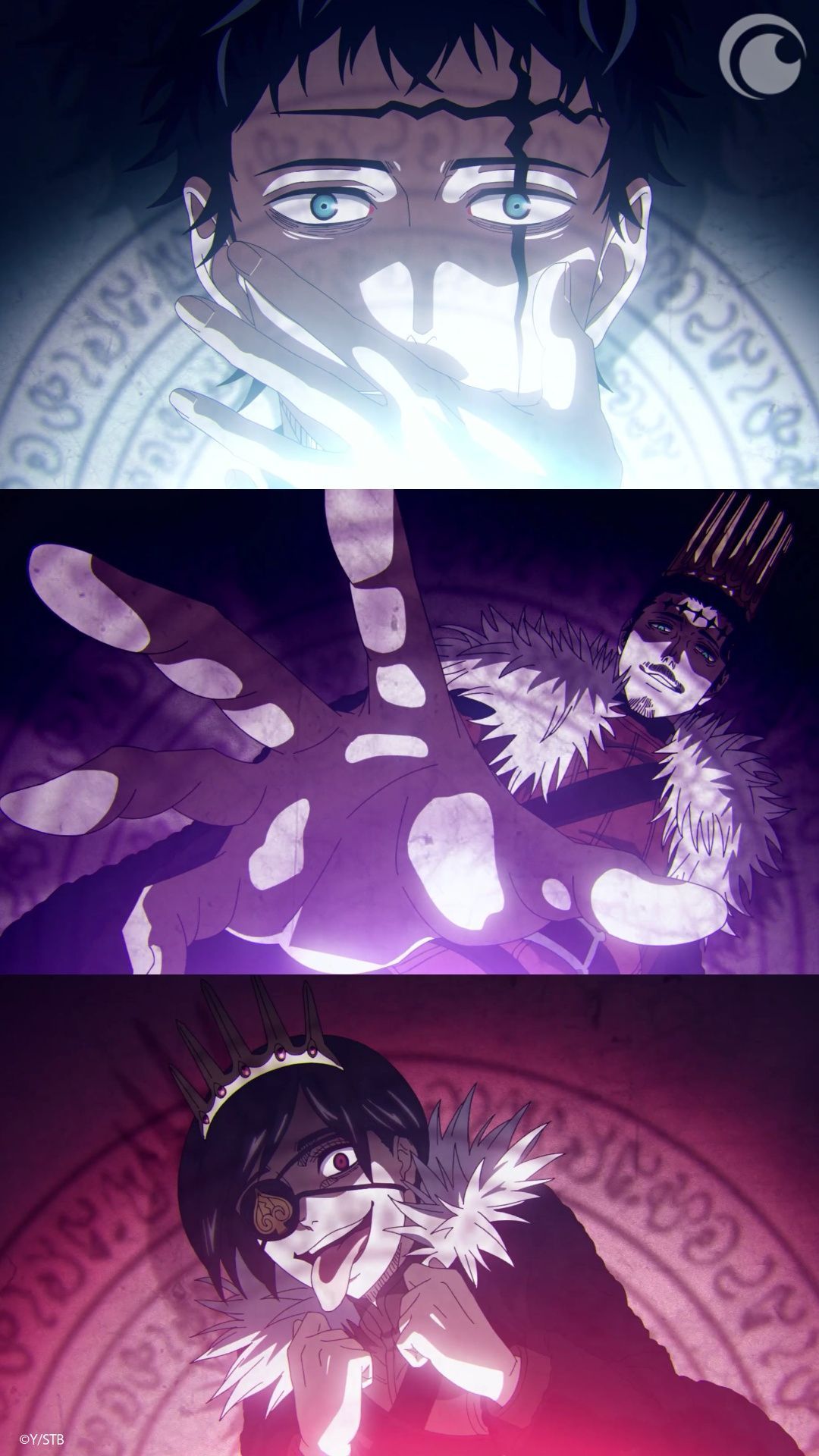 1080x1920 ♣️ BLACK CLOVER EN ♣️ on X: The Dark Triad of the Spade Kingdom! ♠️ #BC158 / X
