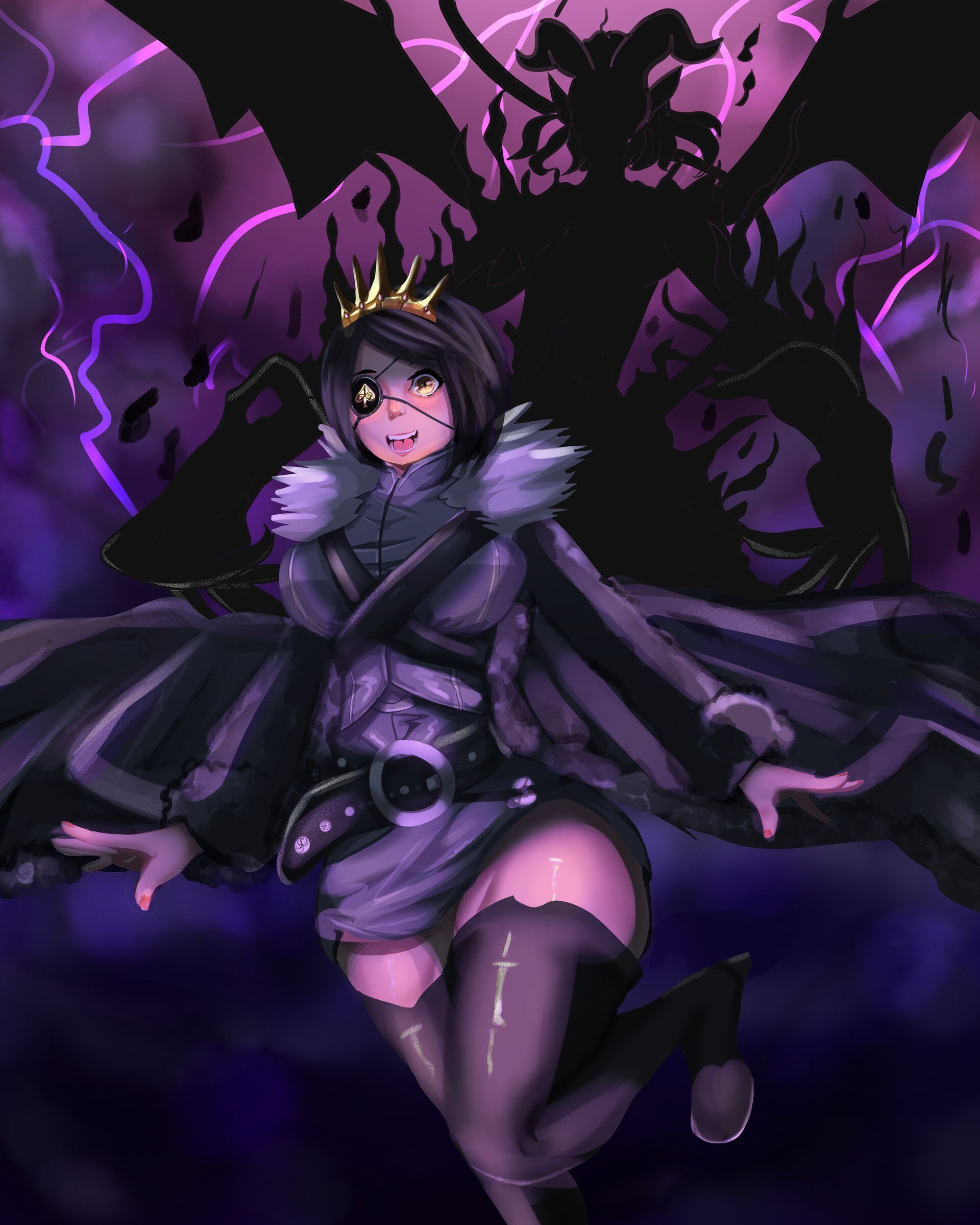 1920x2399 vanica dark triad in blackclover