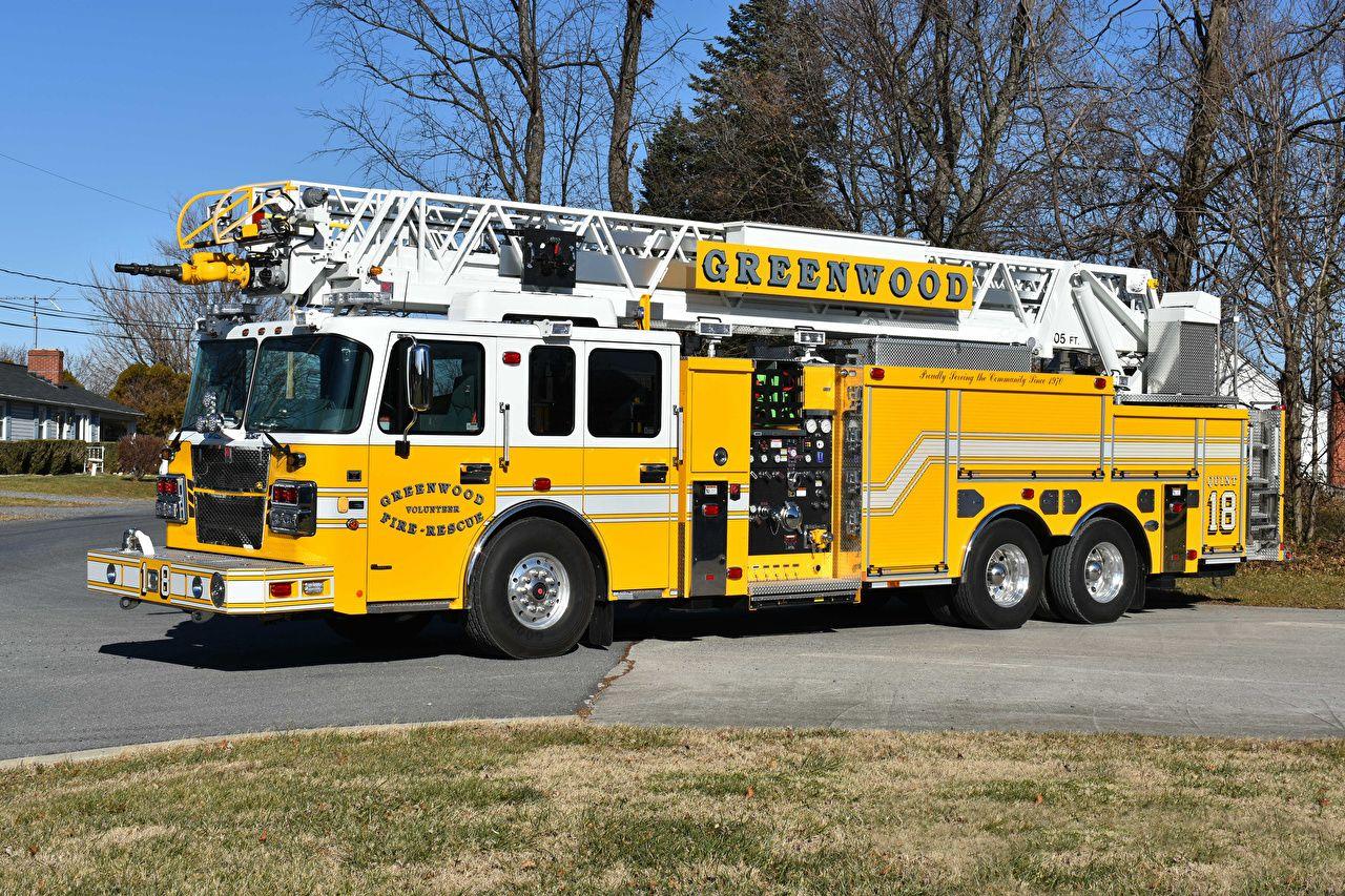 1280x853 Wallpaper Fire engine Spartan Gladiator Smeal Sirius 105 Ladder
