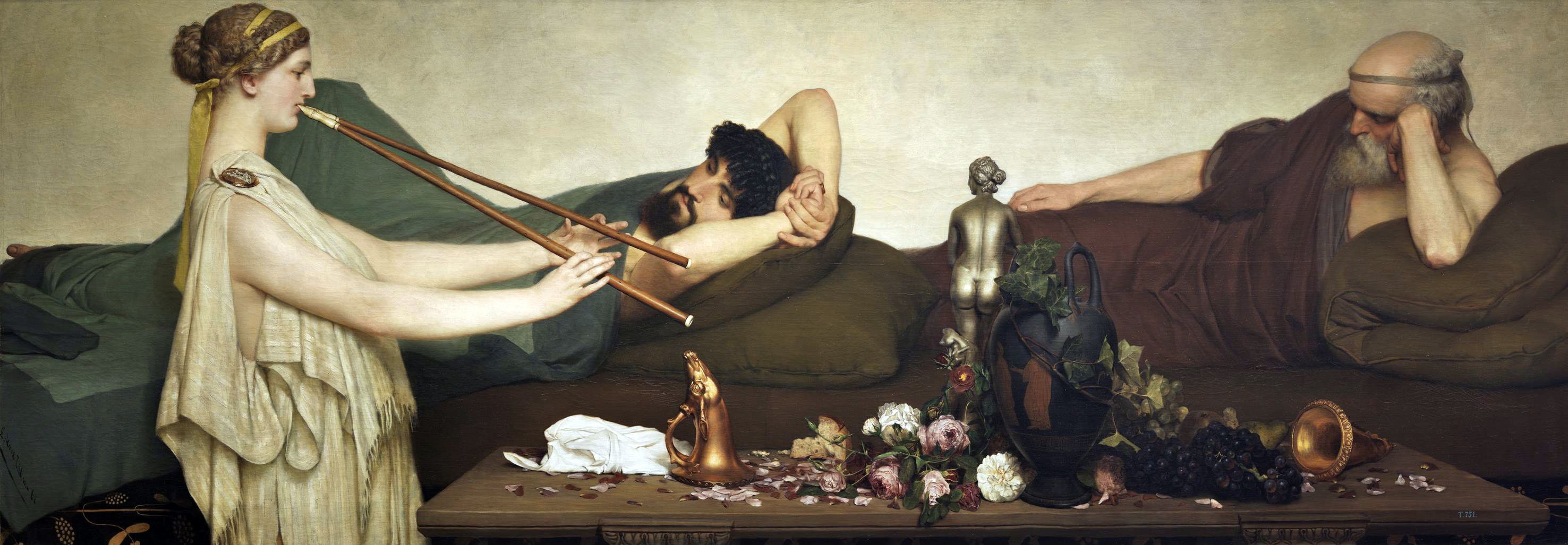 2952x1027 Escena Pompeyana (Alma Tadema)