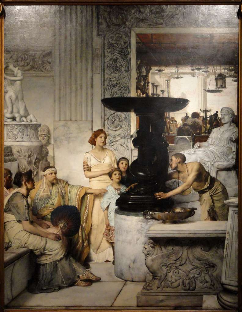 792x1024 Ancient roman historical paintings by l alma tadema Image: PICRYL Domain Media Search Engine Public Domain Search