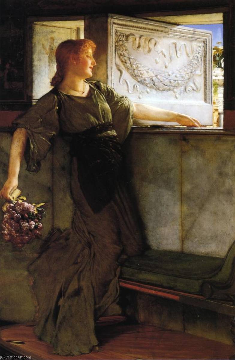784x1200 Museum Art Reproductions A Love Missal, 1878 By Lawrence Alma Tadema (1836 Netherlands)