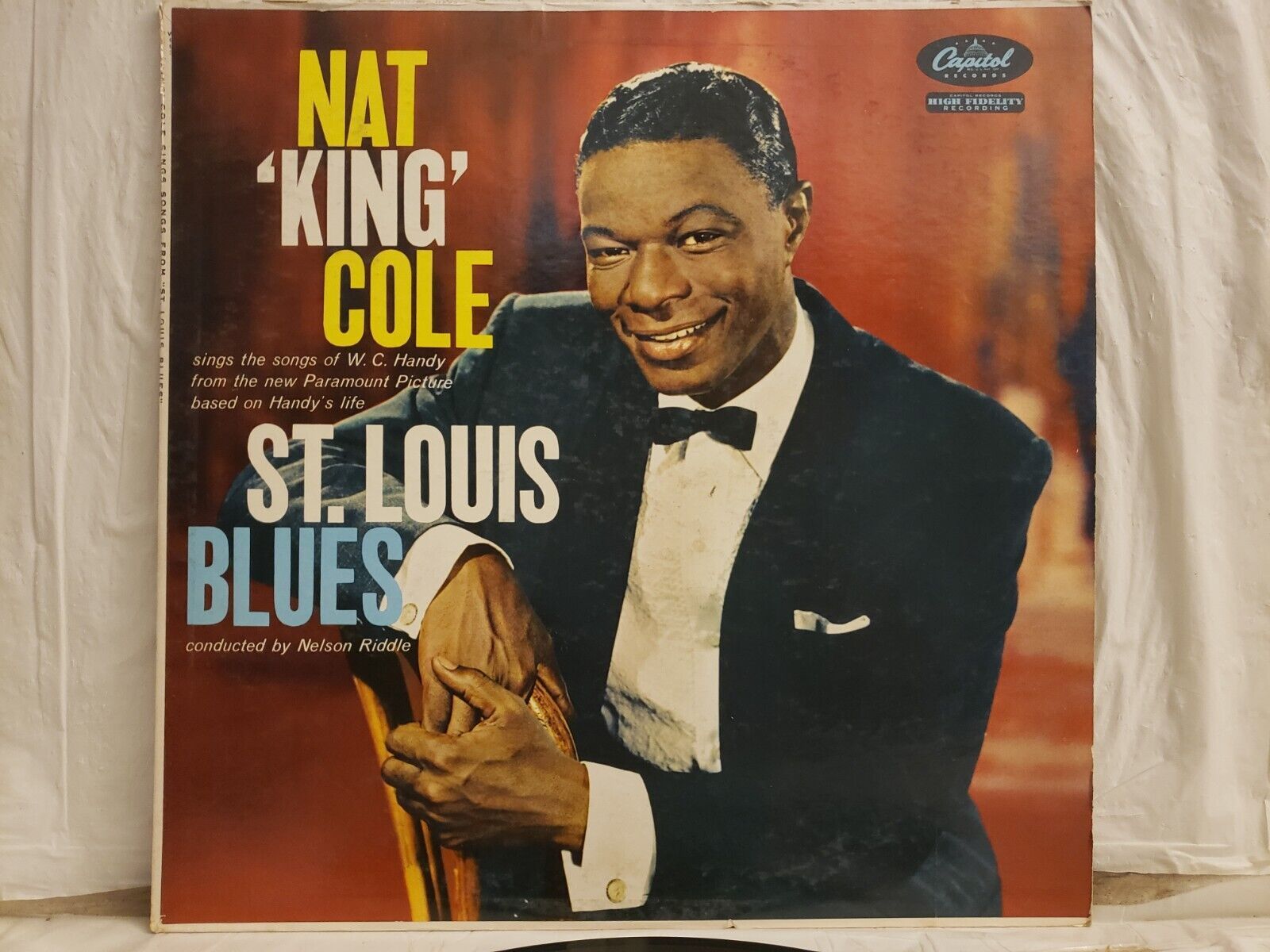 1600x1200 NAT KING COLE. LOUIS BLUES RECORD LP