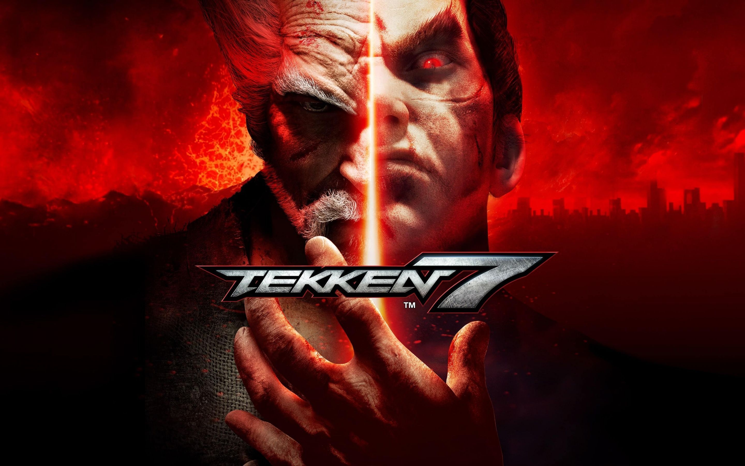 2880x1800 Tekken 7 Wallpaper 4K, Heihachi Mishima, Kazuya Mishima