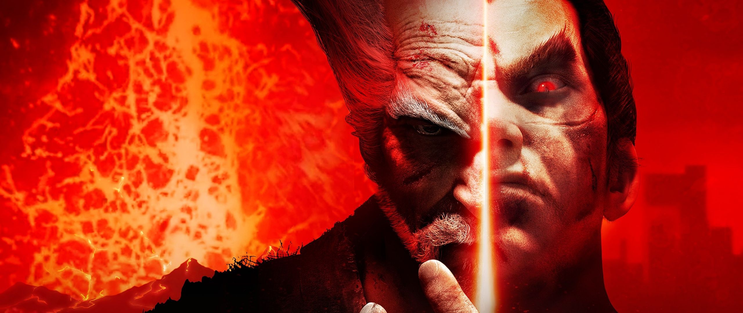 2560x1080 Heihachi Mishima Wallpaper 4K, Kazuya Mishima, Tekken 7