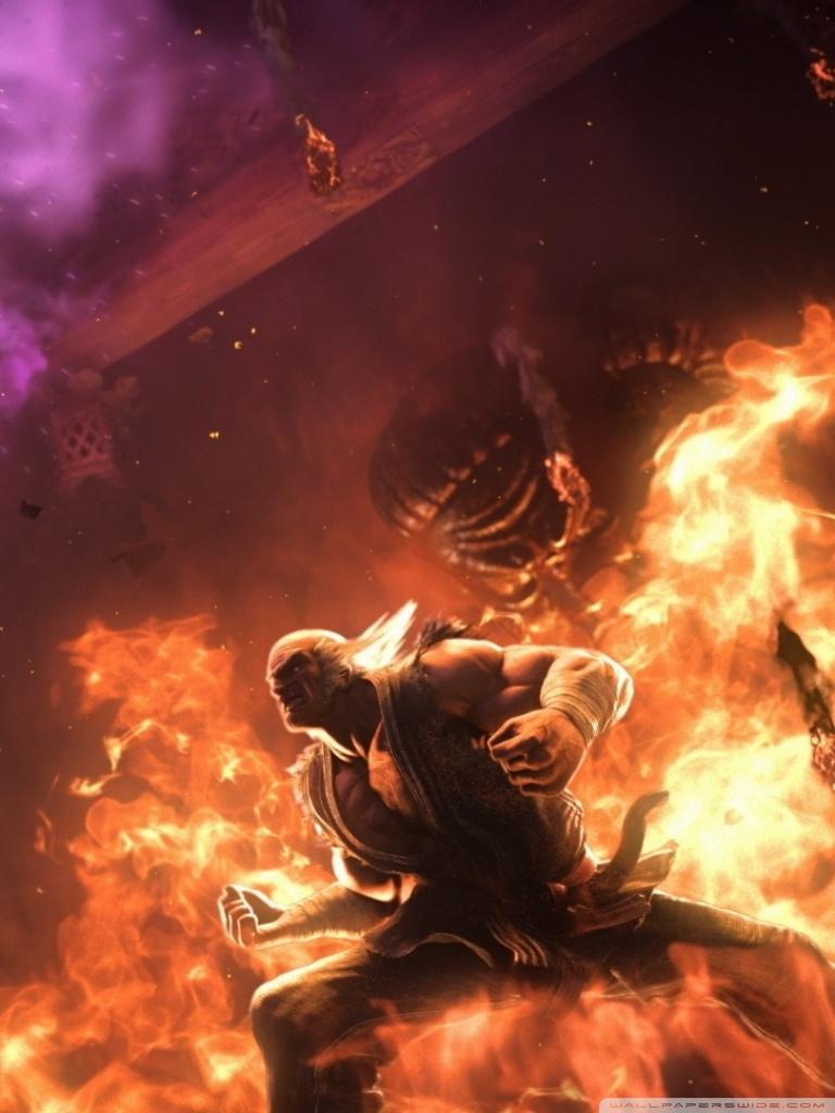 768x1024 Heihachi iPhone Wallpaper