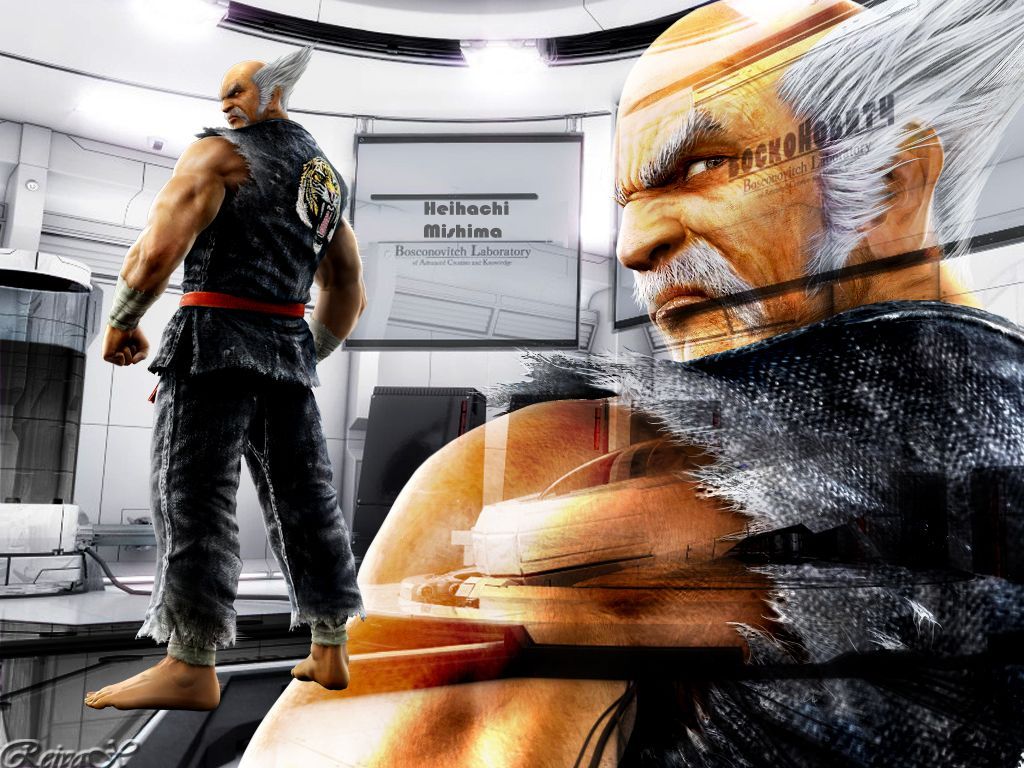 1024x768 Heihachi Mishima. Tekken 6 BR Bloodline Rebellion