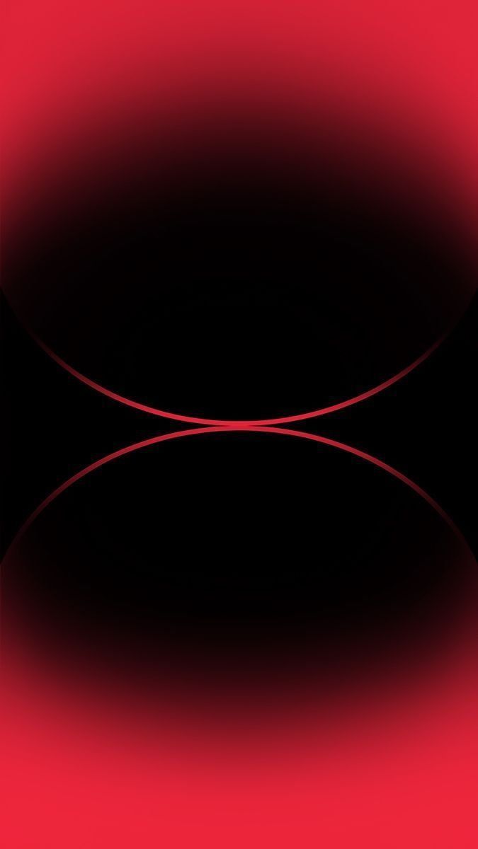 675x1200 iPhone 14 Pro Red And Black Wallpaper Download