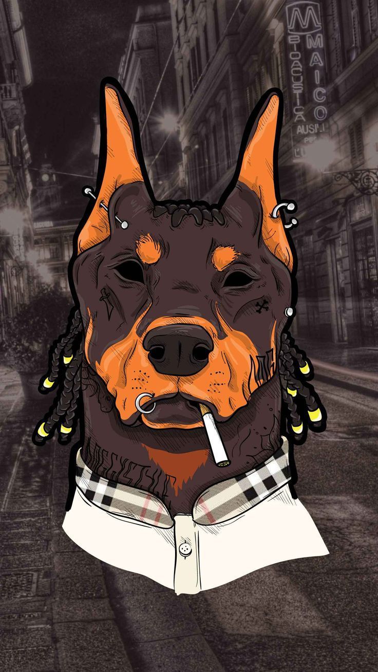 736x1308 Doberman Phone Wallpaper