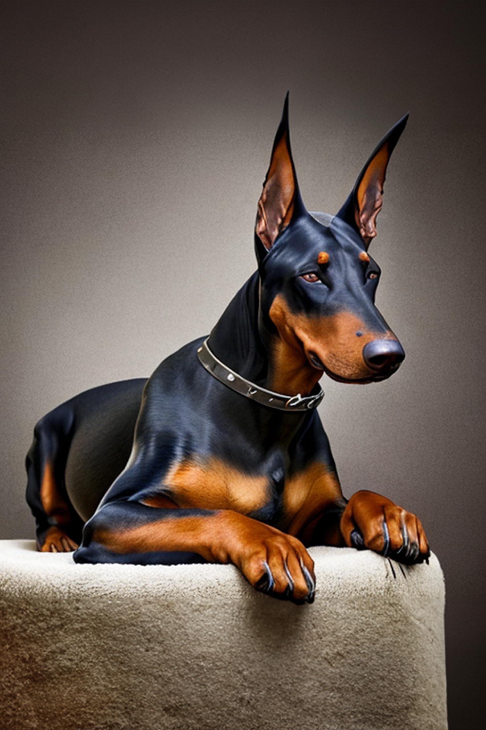 1707x2560 Animal Dog Portraits Puzzle Plastic Puzzle Pieces Doberman Pinscher Puzzles for Adults 500 Pieces House Warming Gift for and Home Decoration Highly Challenging Artwork : Toys & Games