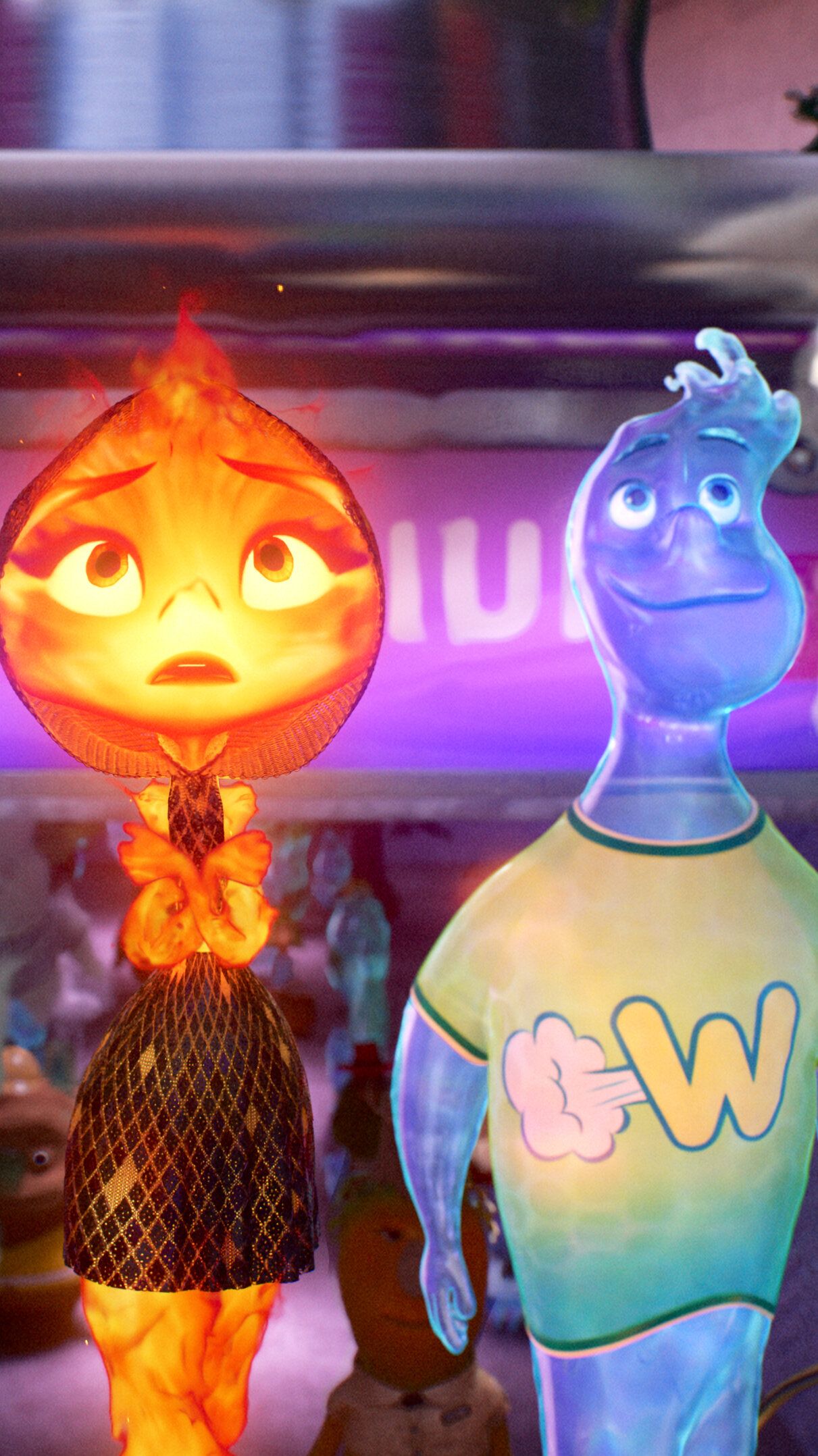 1211x2156 Elemental' Review: In Pixar's New Movie, Sparks Fly