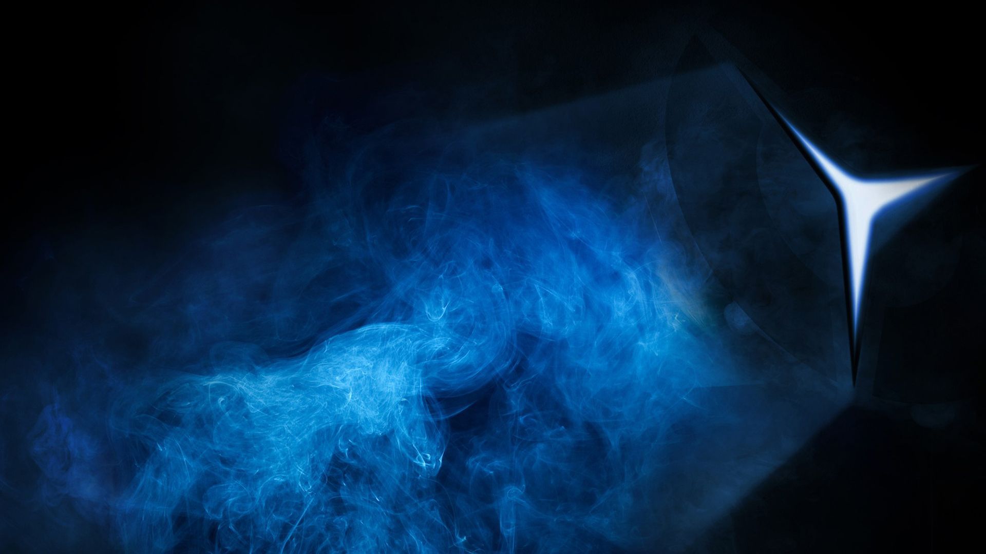 1920x1080 Lenovo, Legion smoke, colored smoke, shapes, swirls, bluex1080 Wallpaper
