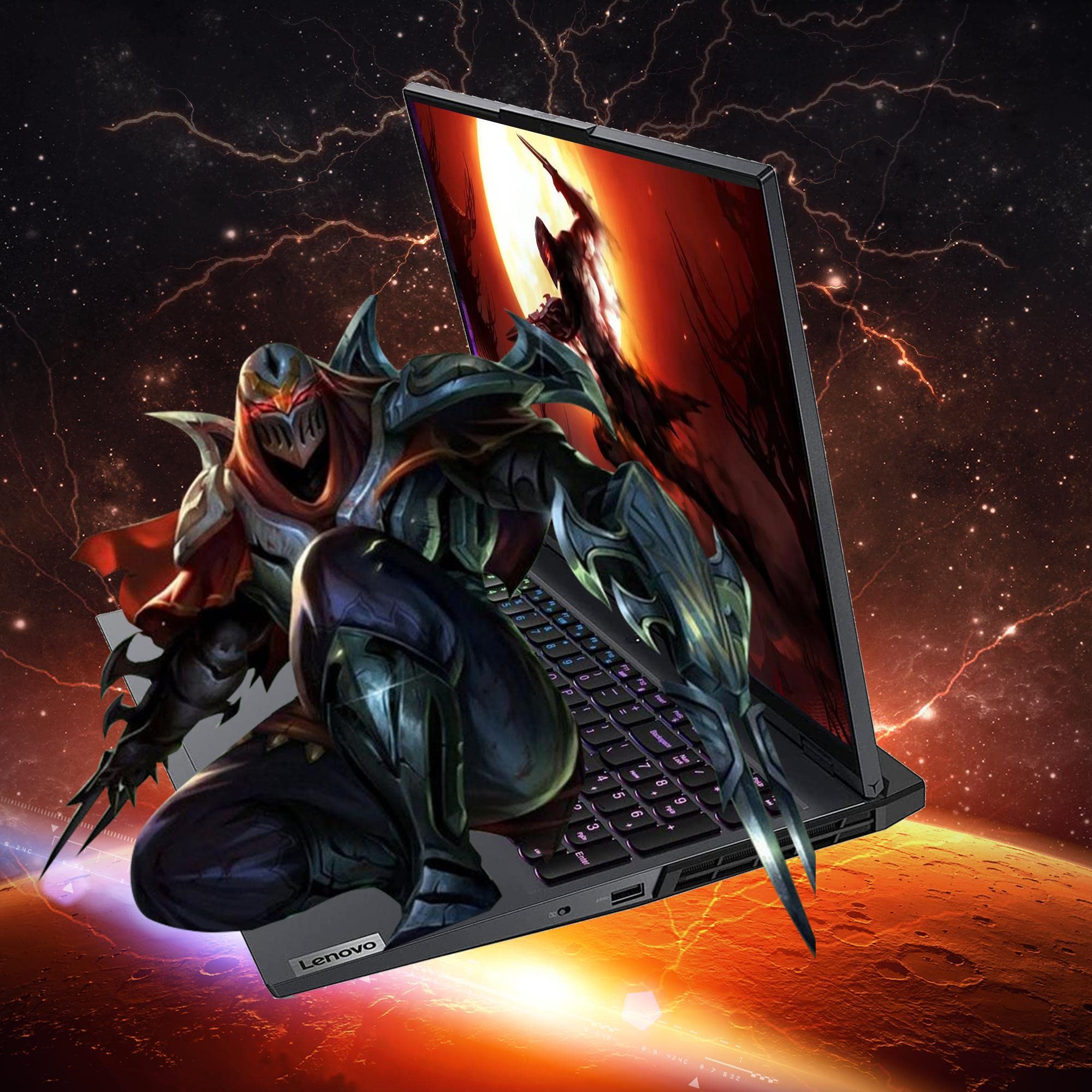 2000x2000 Lenovo Legion 5 Pro 16 WQXGA 165Hz Gaming Laptop, AMD Ryzen 7 5800H, 32GB RAM, 512GB PCIe SSD, NVIDIA GeForce RTX 3070 8G, RGB 4zone Backlit Keyboard, Grey, Win 32GB
