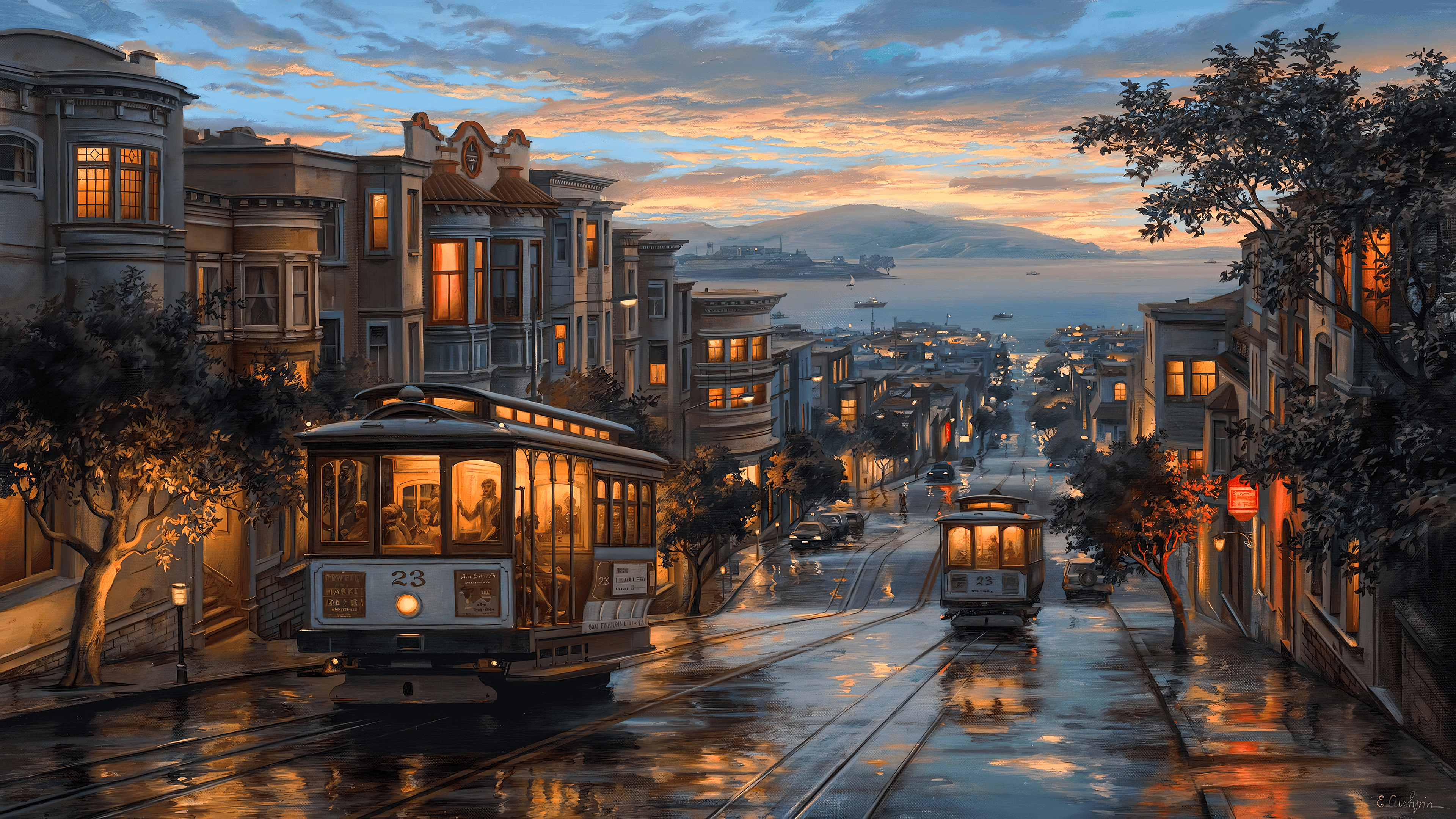 3840x2160 Cable Car Heaven (San Francisco) by Evgeny Lushpin [3840x2160]