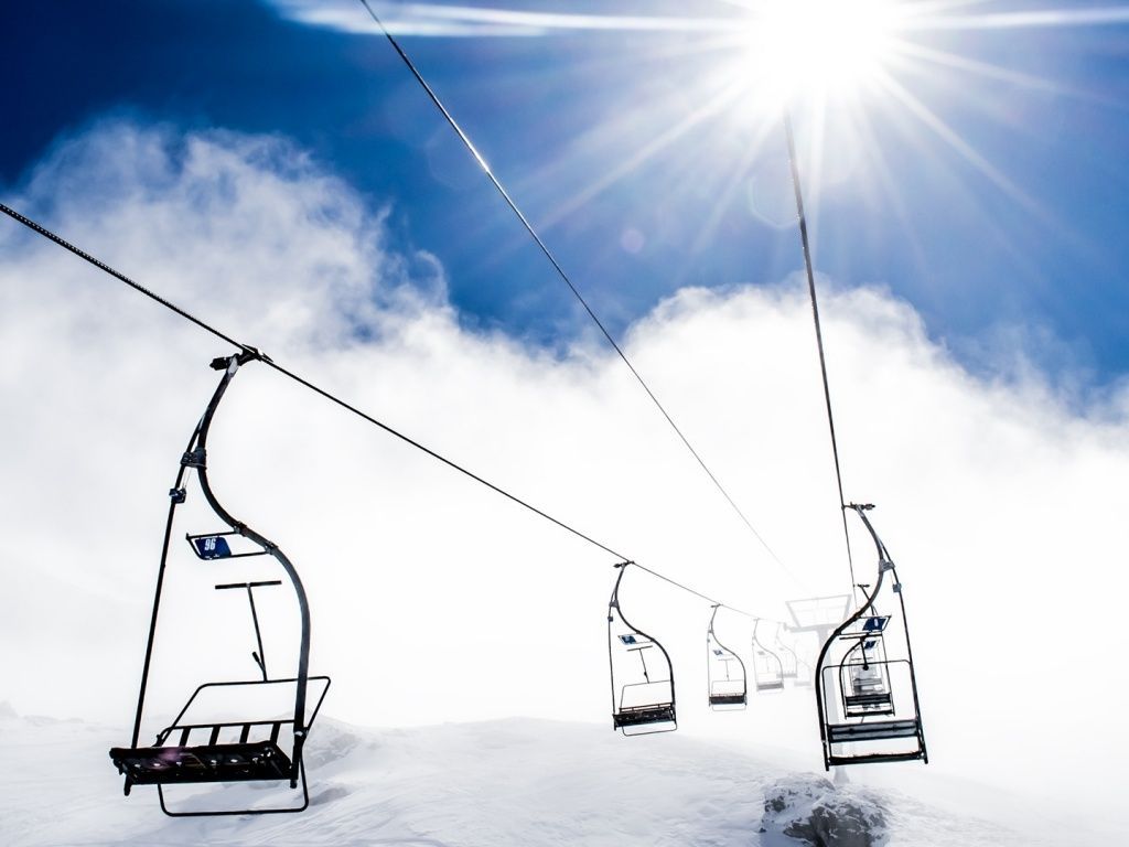 1024x768 Mountain Ropeway Ski Resort Ultra HD Desktop Background Wallpaper for 4K UHD TV : Widescreen & UltraWide Desktop & Laptop : Tablet