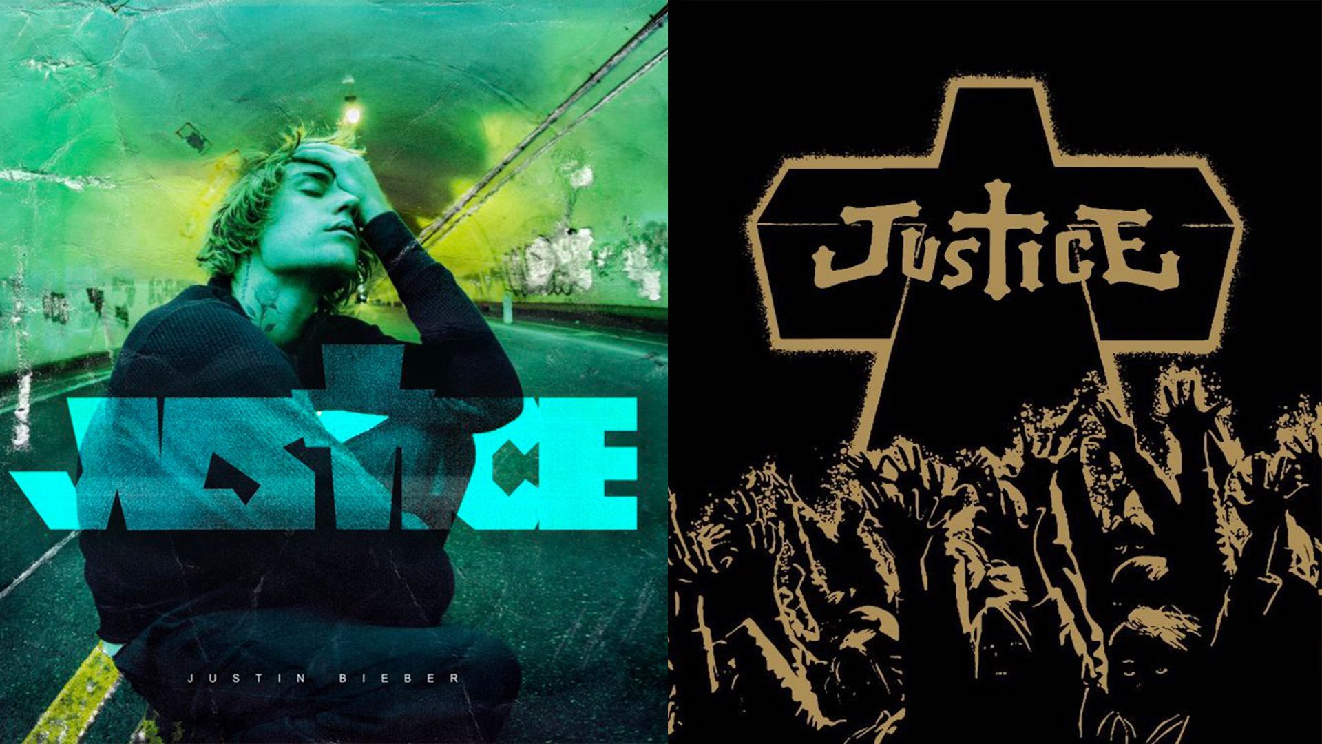 1920x1080 Justin Bieber accused of copying Justice album art