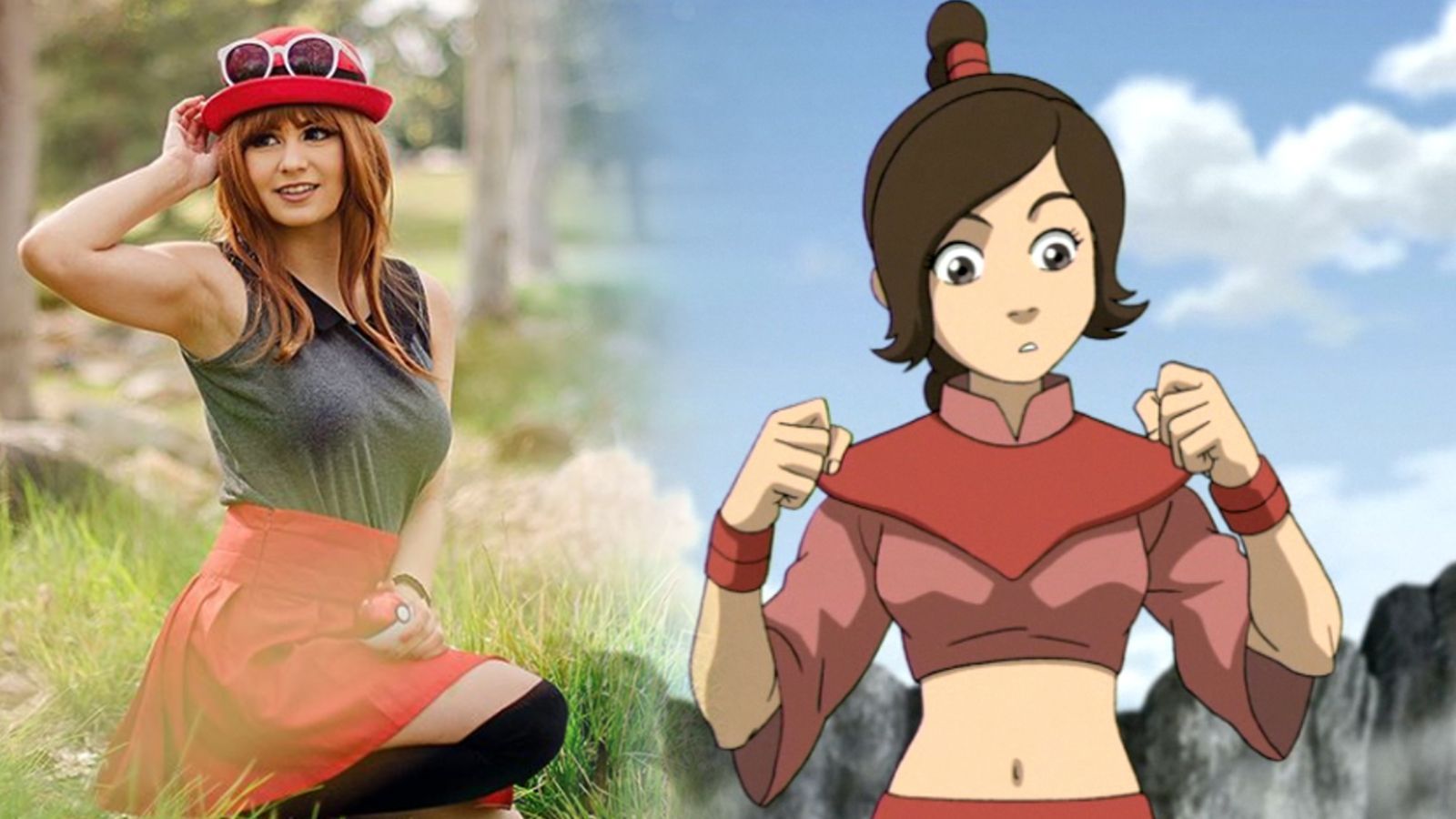 1600x900 Avatar: The Last Airbender cosplayer jumps into battle as Ty Lee