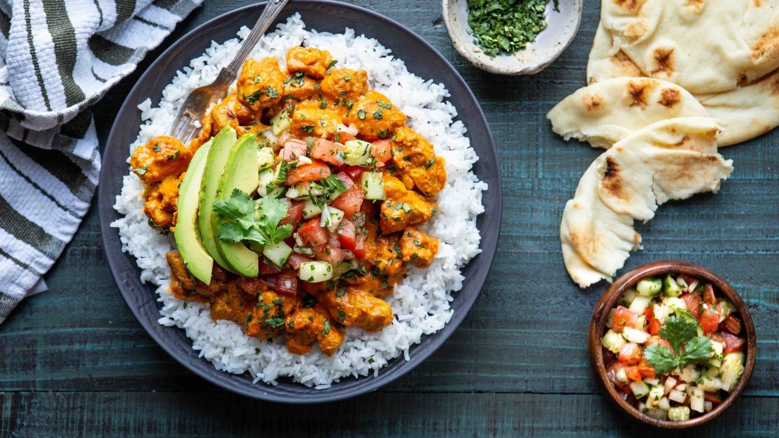 1600x900 Crescent Foods Recipes. Tikka Masala Chicken Rice Bowl