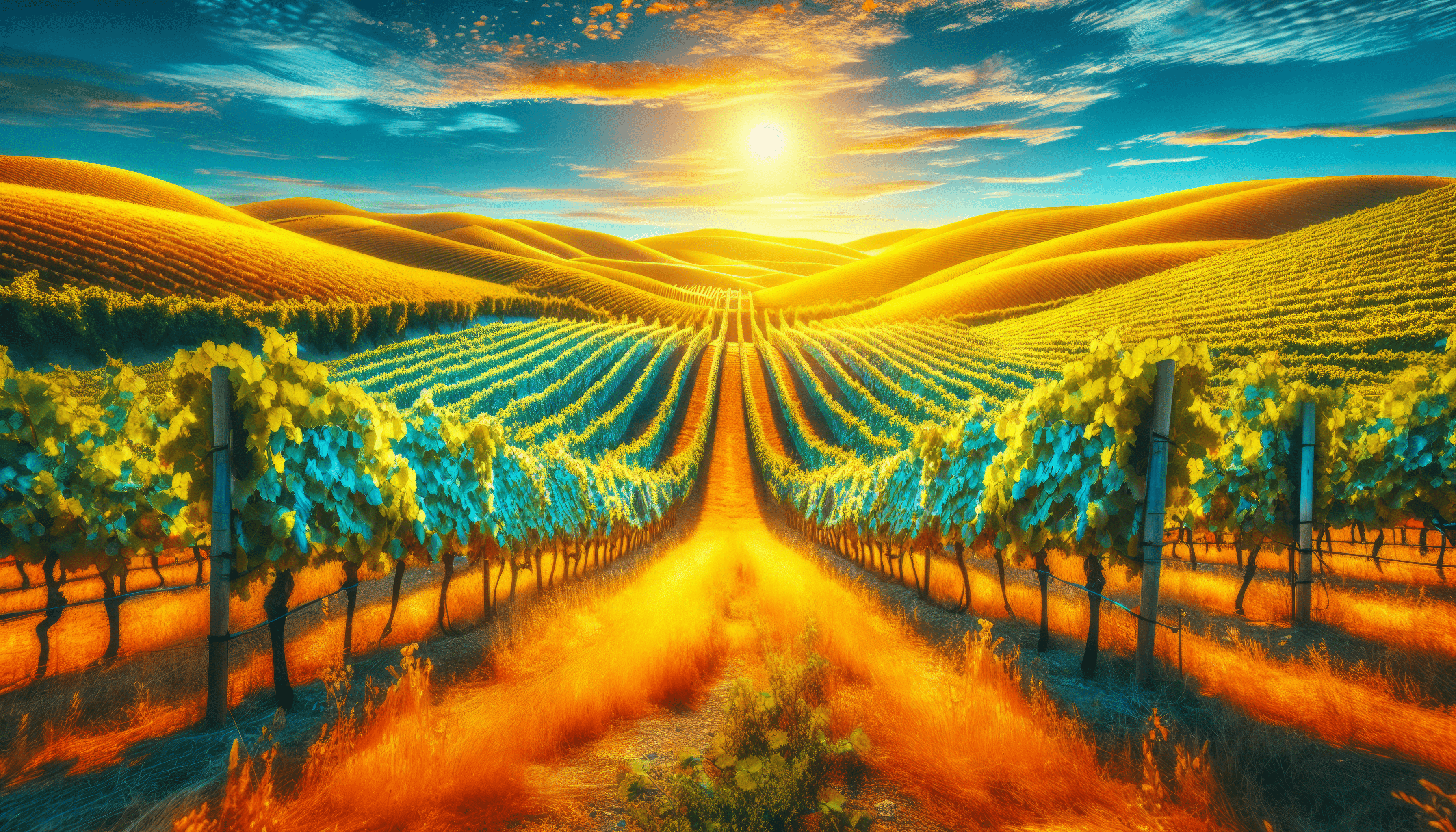 3584x2048 Vineyard Wallpaper, Phone Wallpaper, PFP, Gifs, and More!