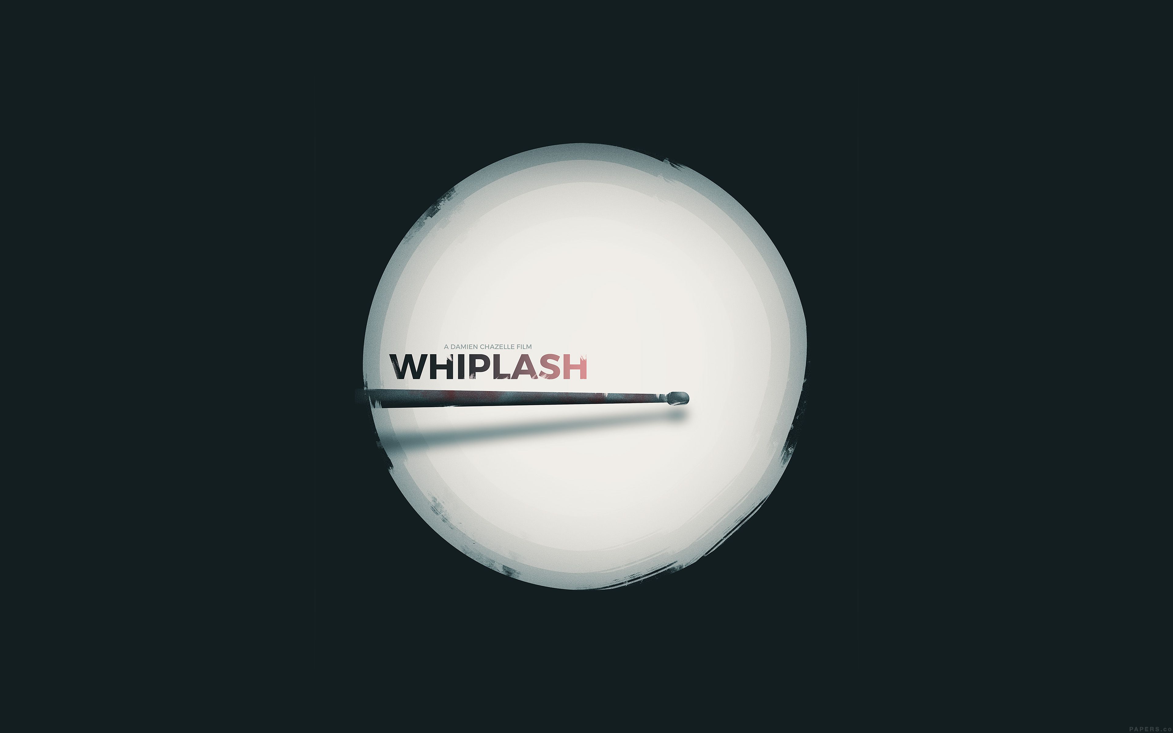 3840x2400 wallpaper for desktop, laptop. minimal whiplash poster film music drum