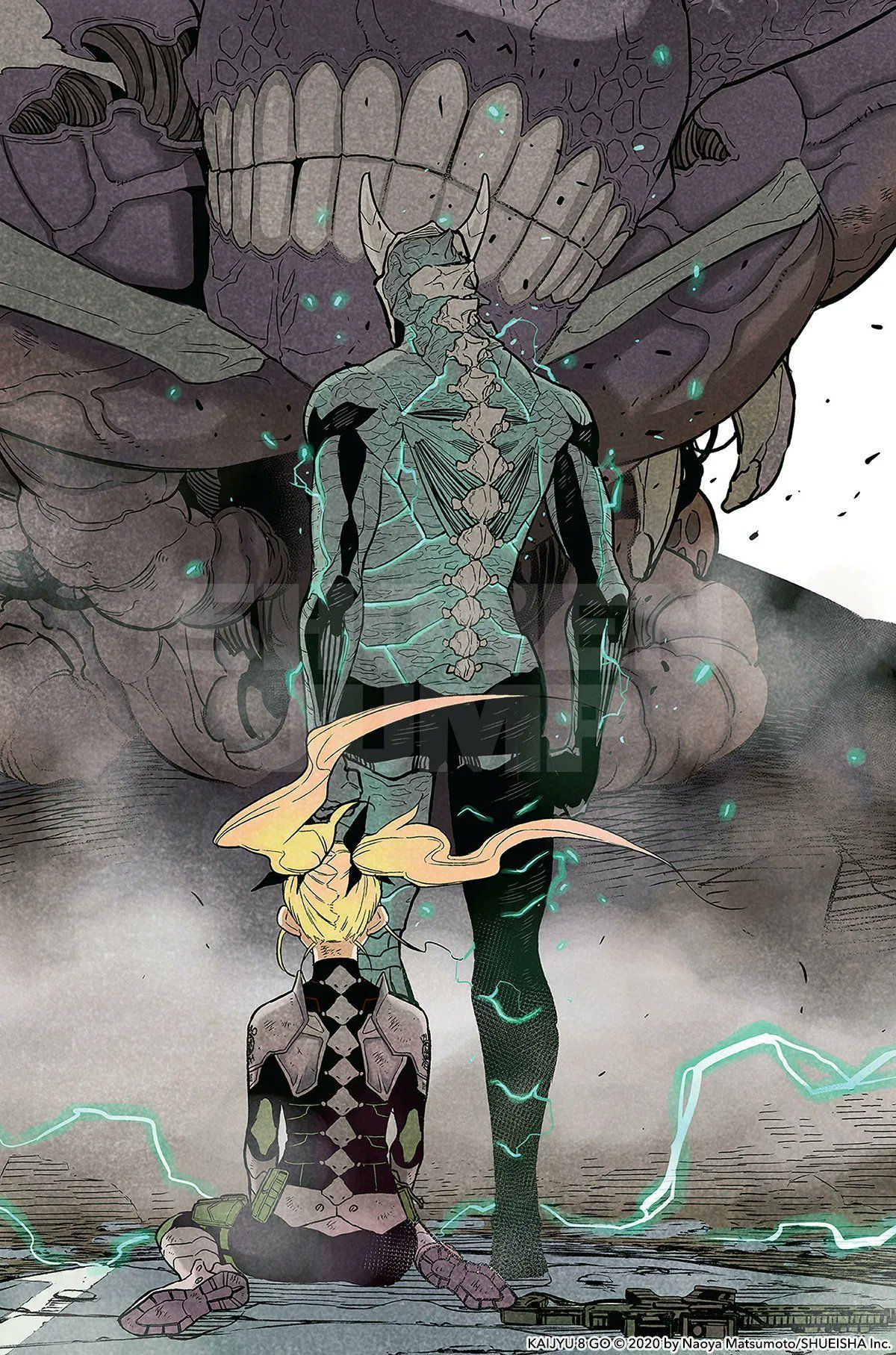 1200x1815 VIZ on X: Kafka and Kikoru ⚡️ via Kaiju No. 8 / X