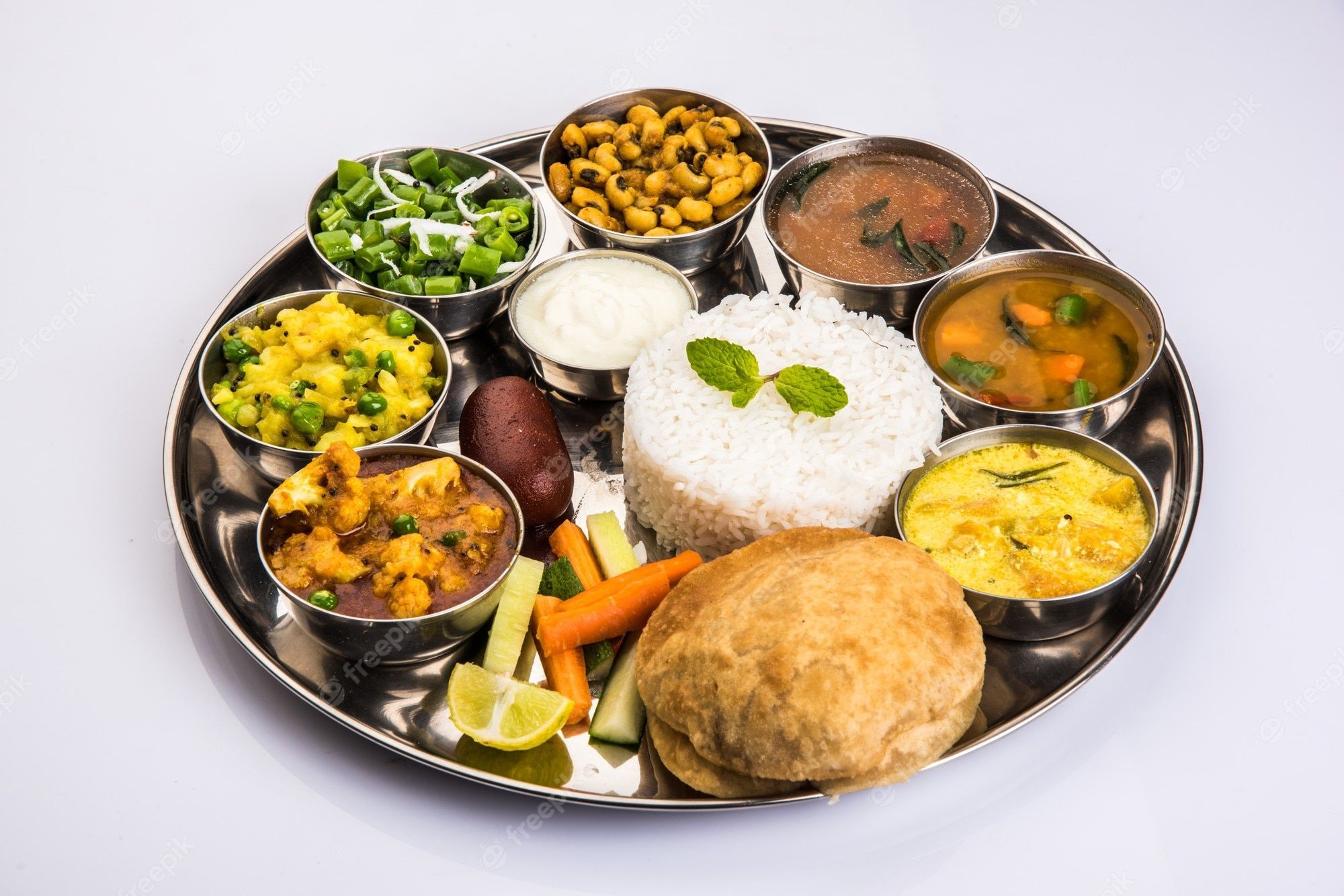 2000x1334 Indian Thali Wallpaper